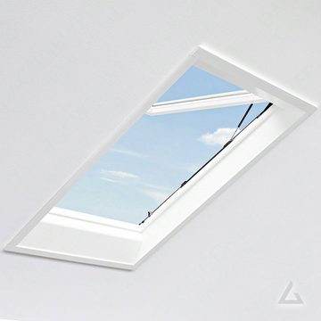 Roto Dachfenster Designo R8 Klapp-Schwingfenster WDF R88CK W WD AL, 05/07 (54 x 78 cm)