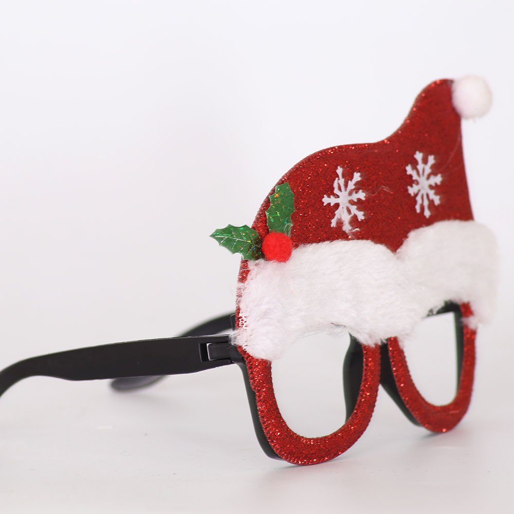 Glänzende Weihnachtsmann-Brille Weihnachts-Brillenrahmen, Fahrradbrille Blusmart Neuartiger 33