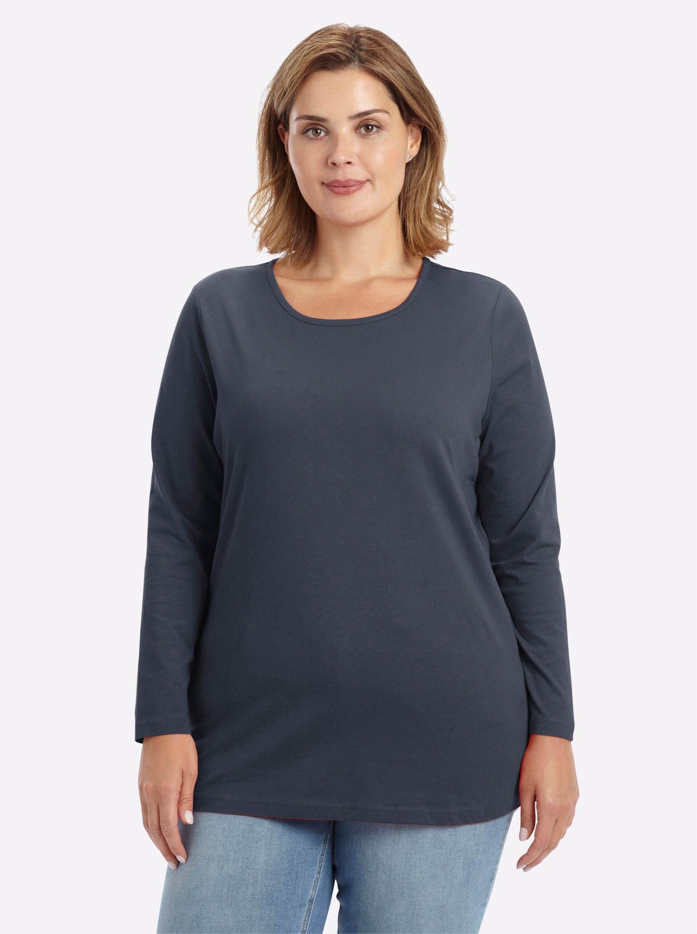 Sieh an! T-Shirt Shirt Langarm