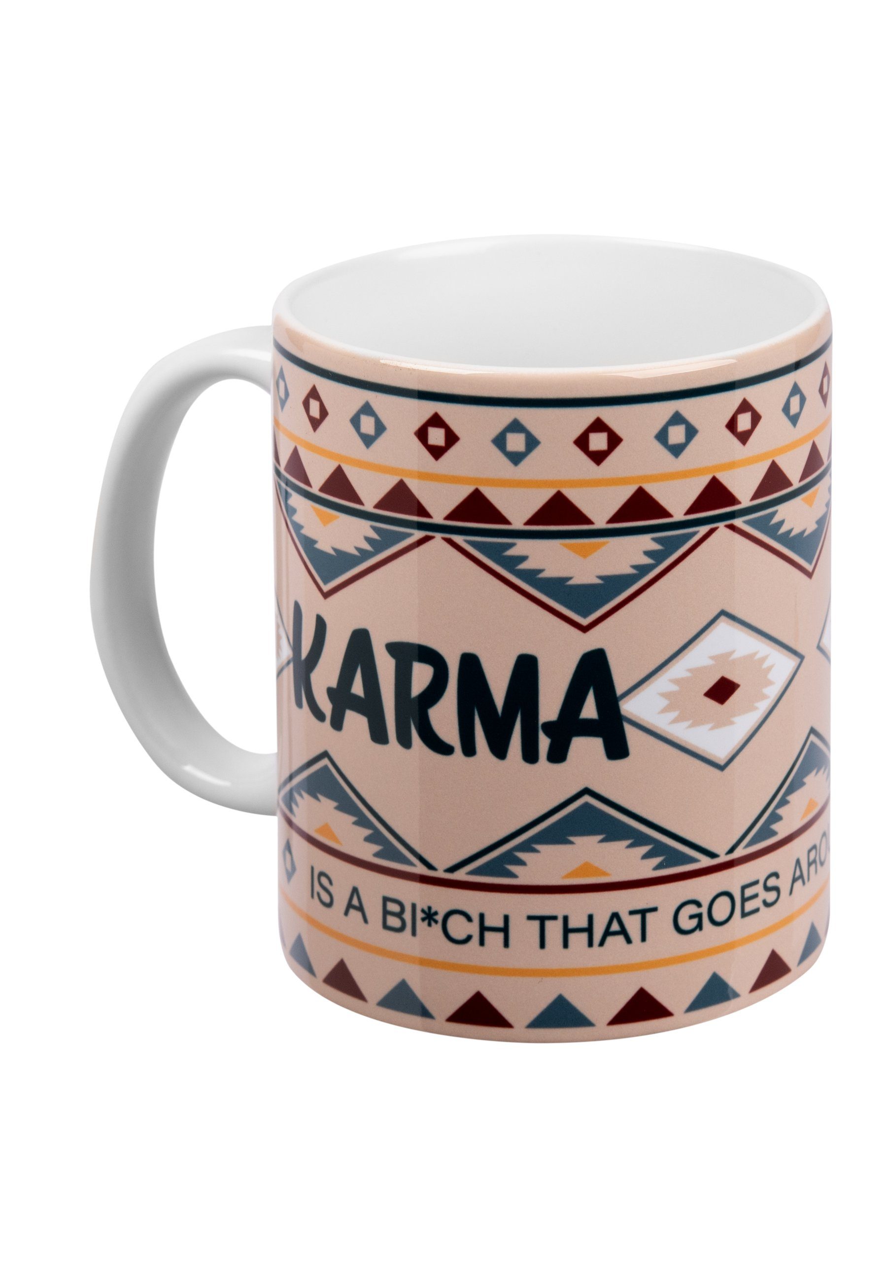 320ml, Karma Karma Bi*ch Keramik Keramik is Kaffeetasse Labels® Tasse - a United aus Tasse