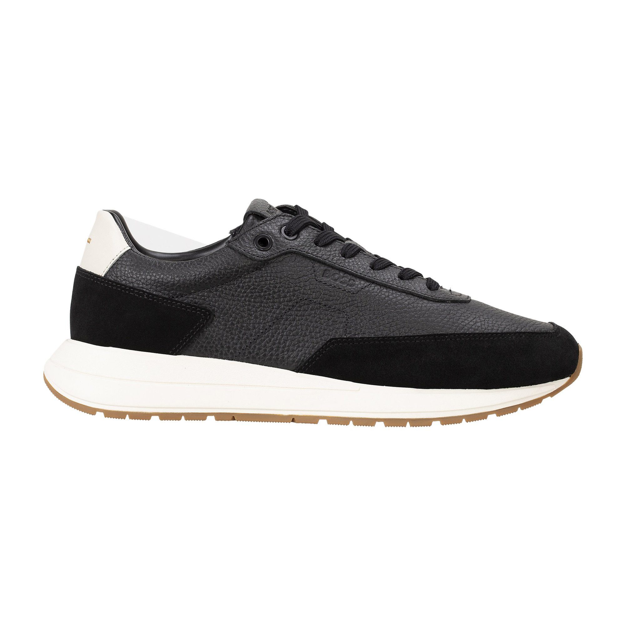 BOSS Herren Sneaker Leder Vinston Runn dsgrlt Sneaker