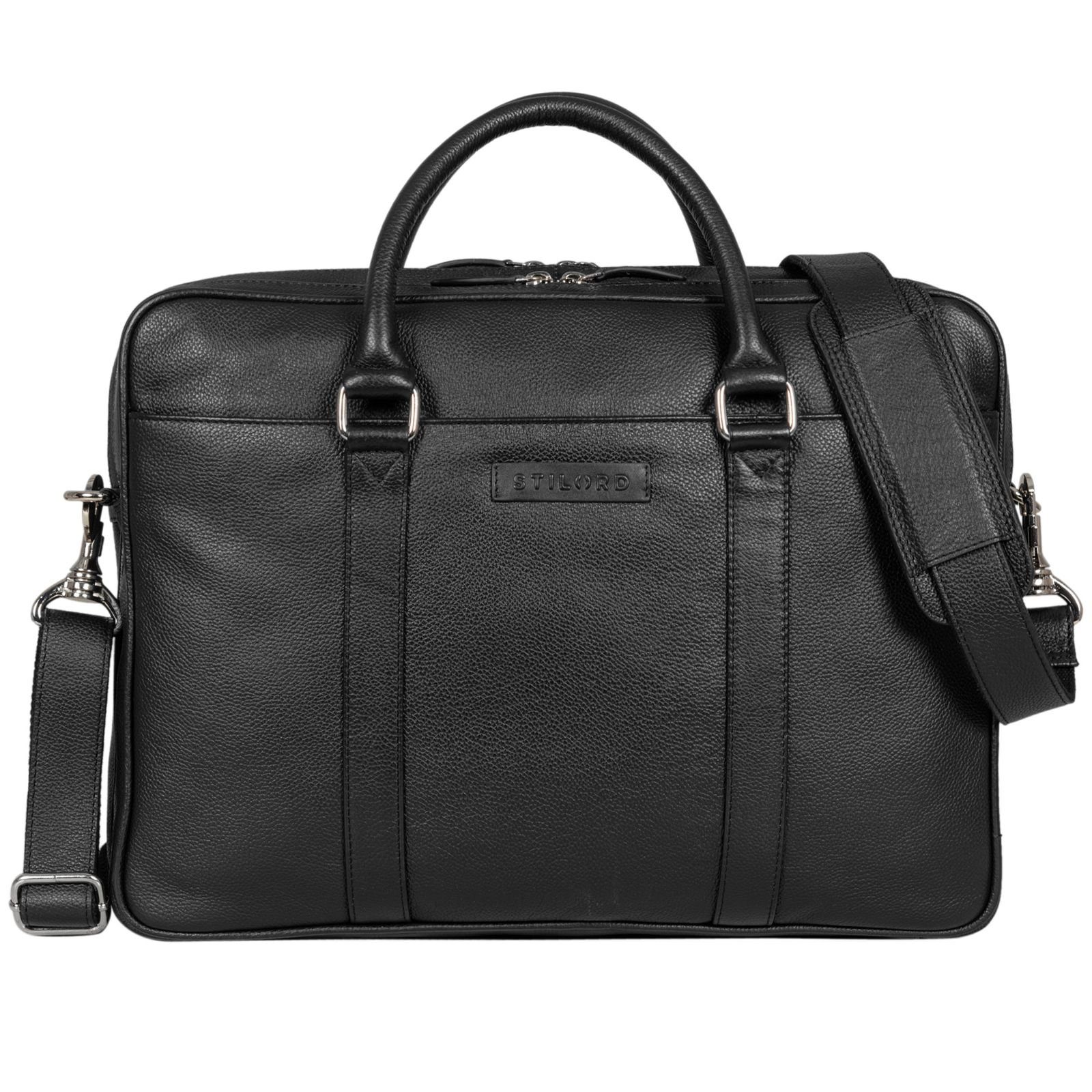 Laptoptasche "Caleb" Laptop Tasche 16 Zoll Leder Vintage