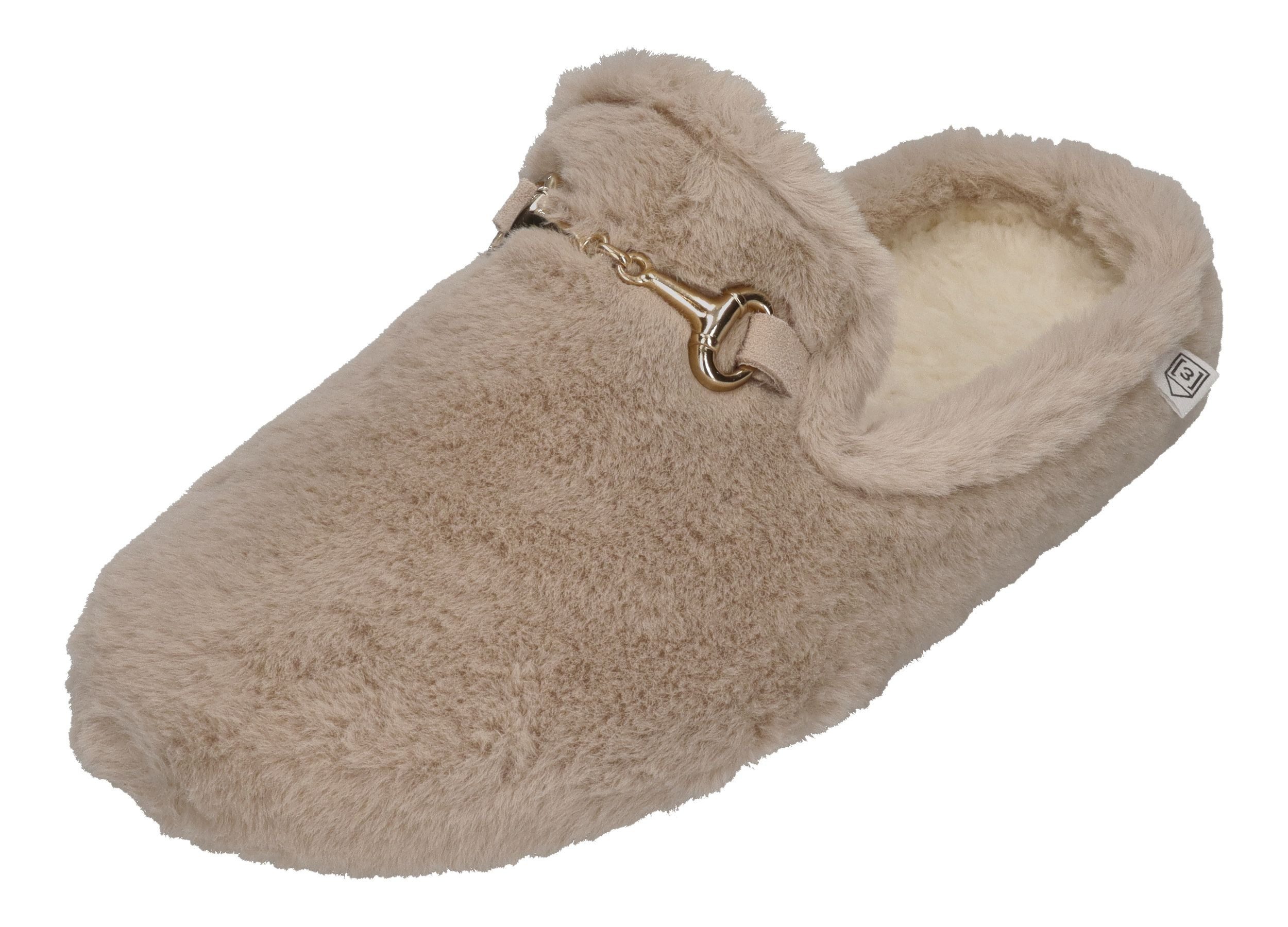 espadrij l´originale CHAUSSON COZY Hausschuh Beige