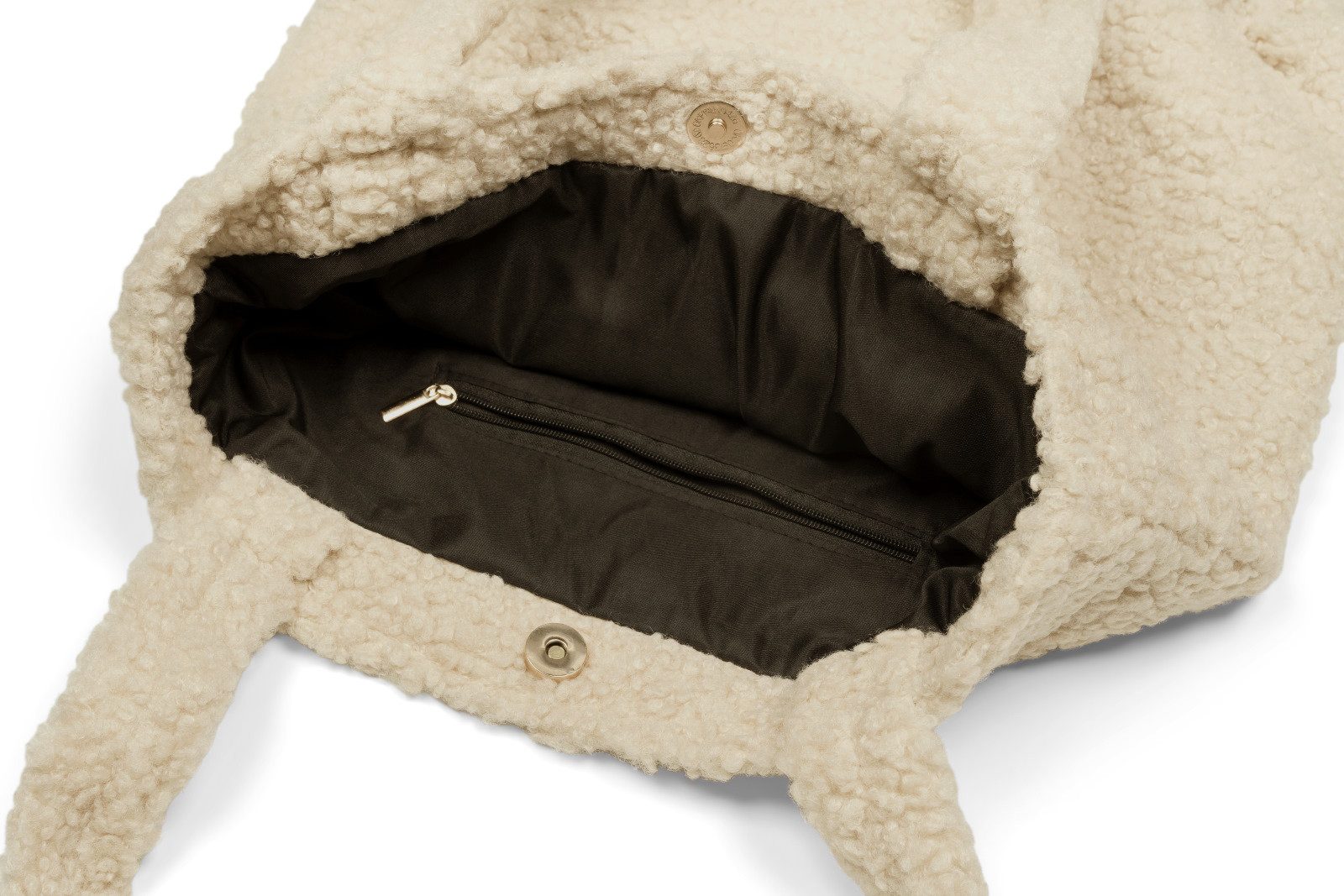 styleBREAKER Schultertasche Teddyfell Beuteltasche (1-tlg)