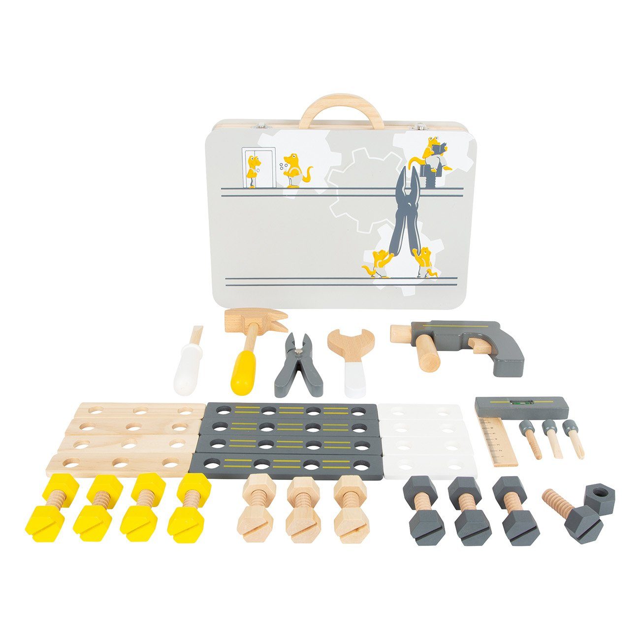 Small Foot Spielwerkbank Werkzeugkoffer Miniwob (11808) günstig online kaufen