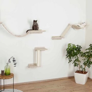 Kerbl Kratzbaum Katzen-Kletterwand Mount Everest Holz Beige