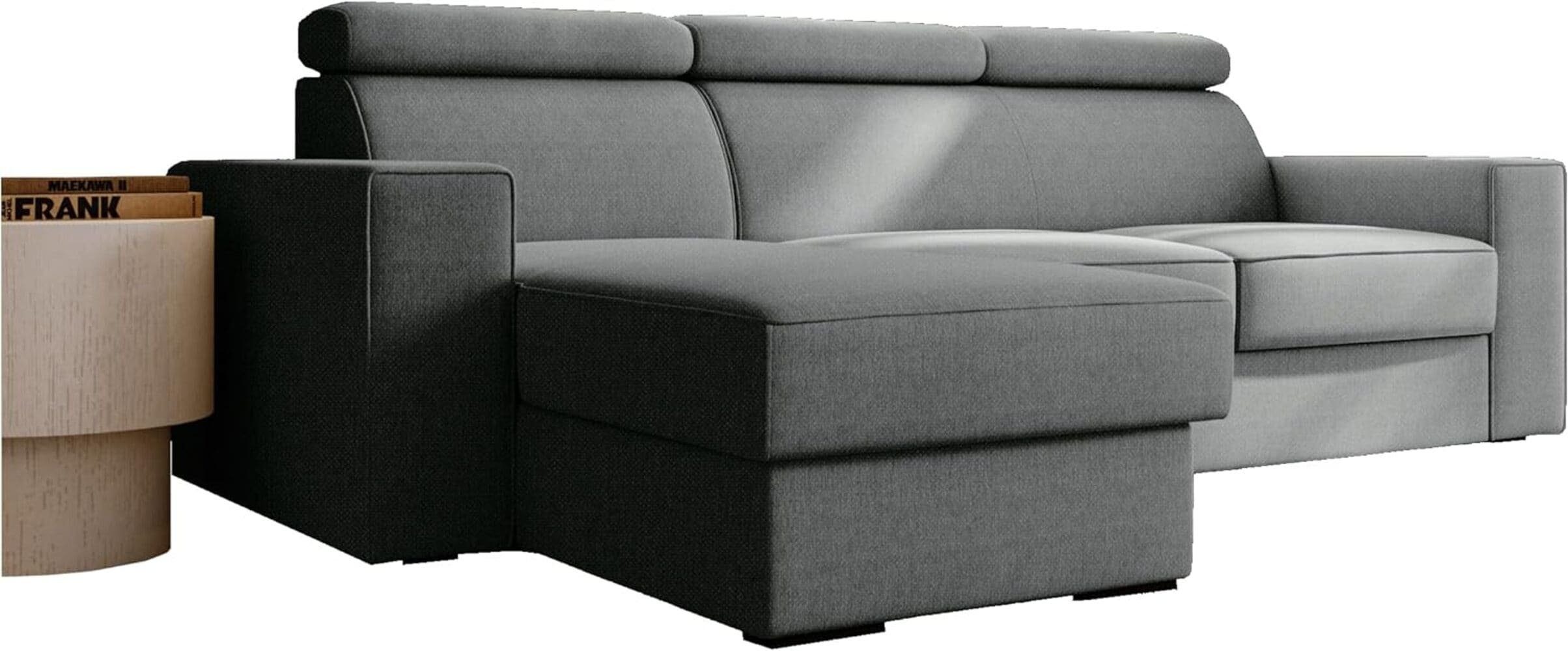 MOEBLO Ecksofa ROSALINE, Couch für Wohnzimmer, günstig online kaufen