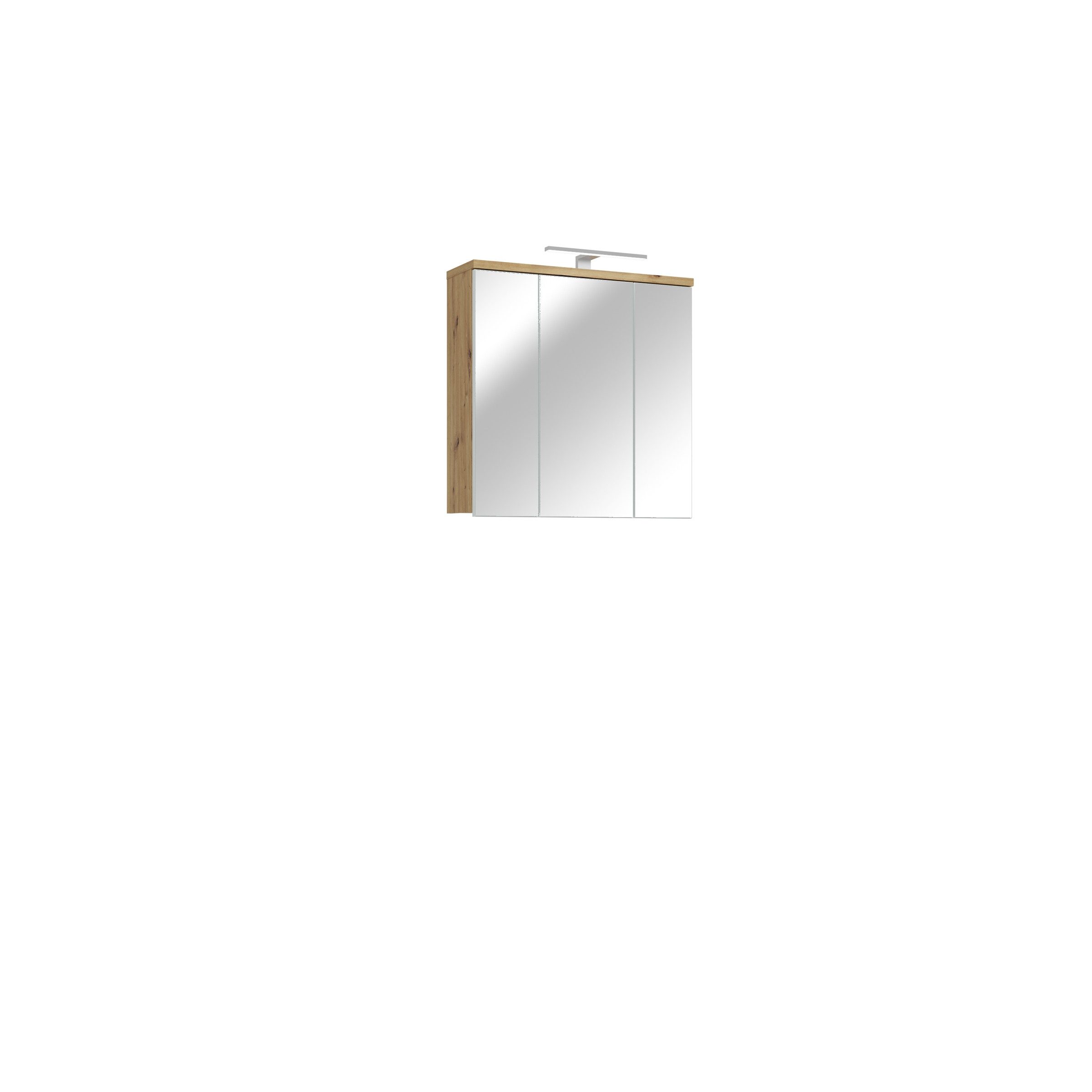 FORTE Badezimmerspiegelschrank in Artisan Eiche / günstig online kaufen
