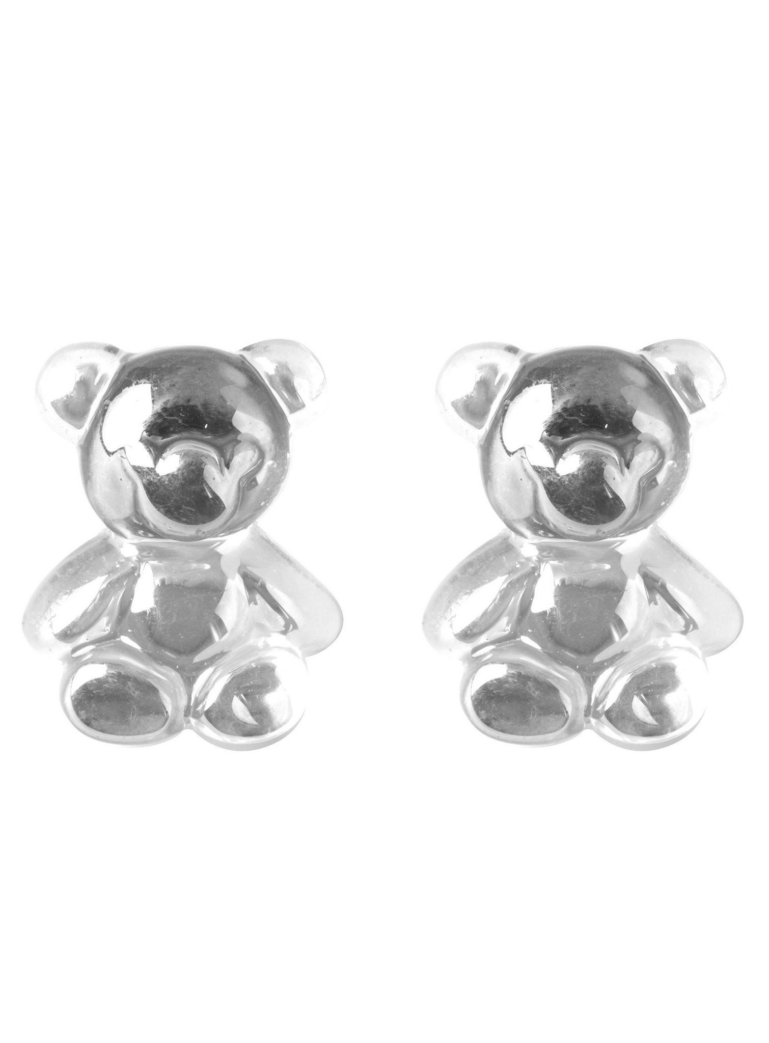 Paar Ohrhaken Teddybär Ohrringe