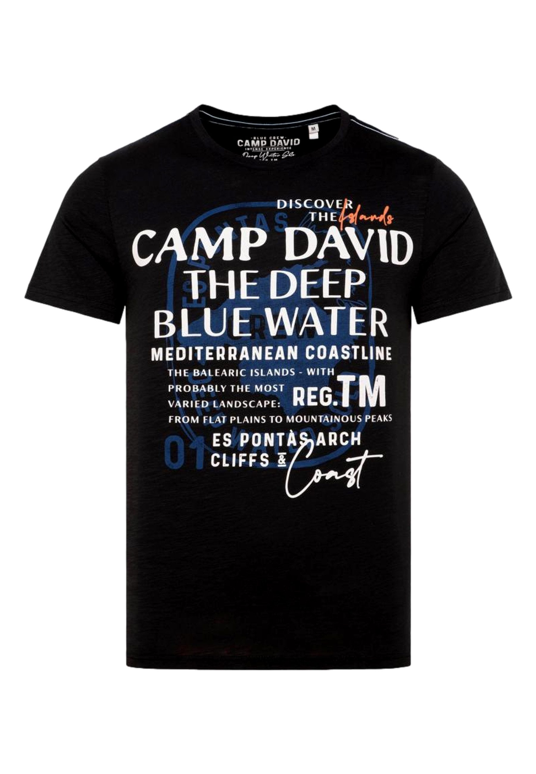 CAMP DAVID T-Shirt T-Shirt Kurzarmshirt (1-tlg., günstig online kaufen
