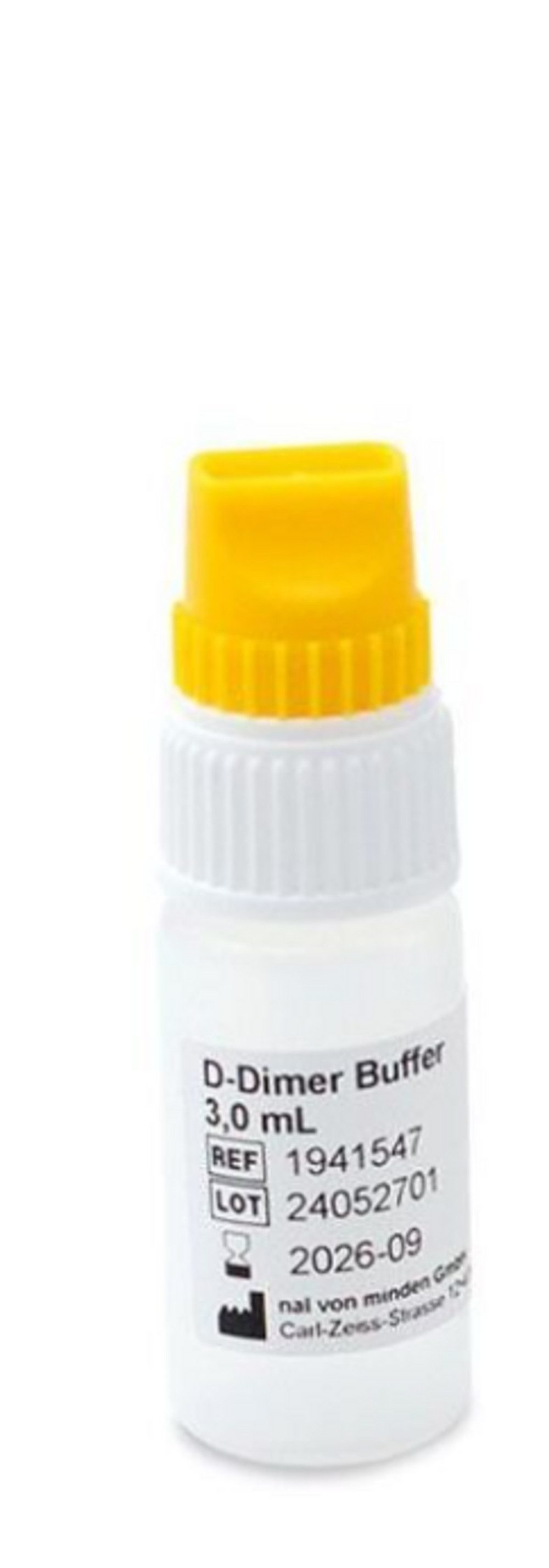 nal von minden GmbH D-Dimer Schnelltest NADAL D-Dimer Test (5 Kassetten), Erhältlich mit 5 oder 10 Testkassetten 10-St., Schnelle Diagnosehilfe