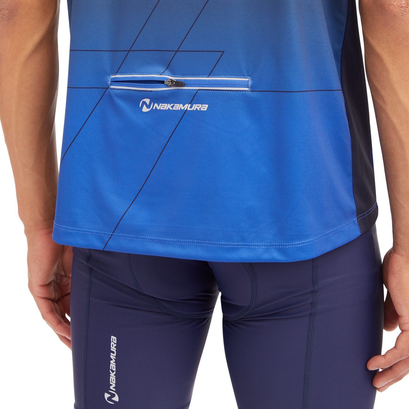 NAKAMURA Radtrikot He.-Fahrrad-Trikot Fedor II M BLUE DARK/NAVY DARK
