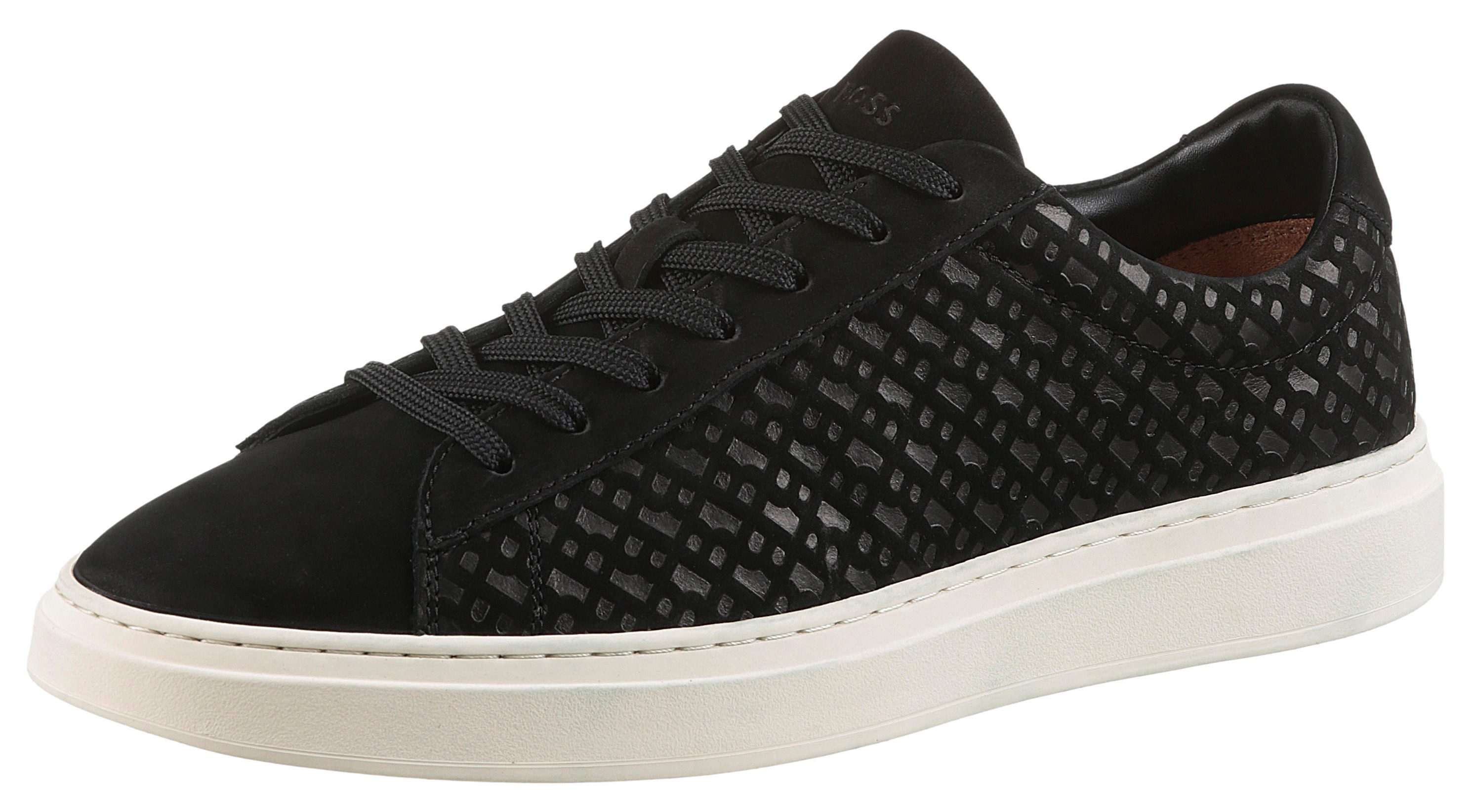 BOSS Kieran_Tenn Sneaker Schnürschuh, Halbschuh, Freizeitsneaker mit Schaft günstig online kaufen