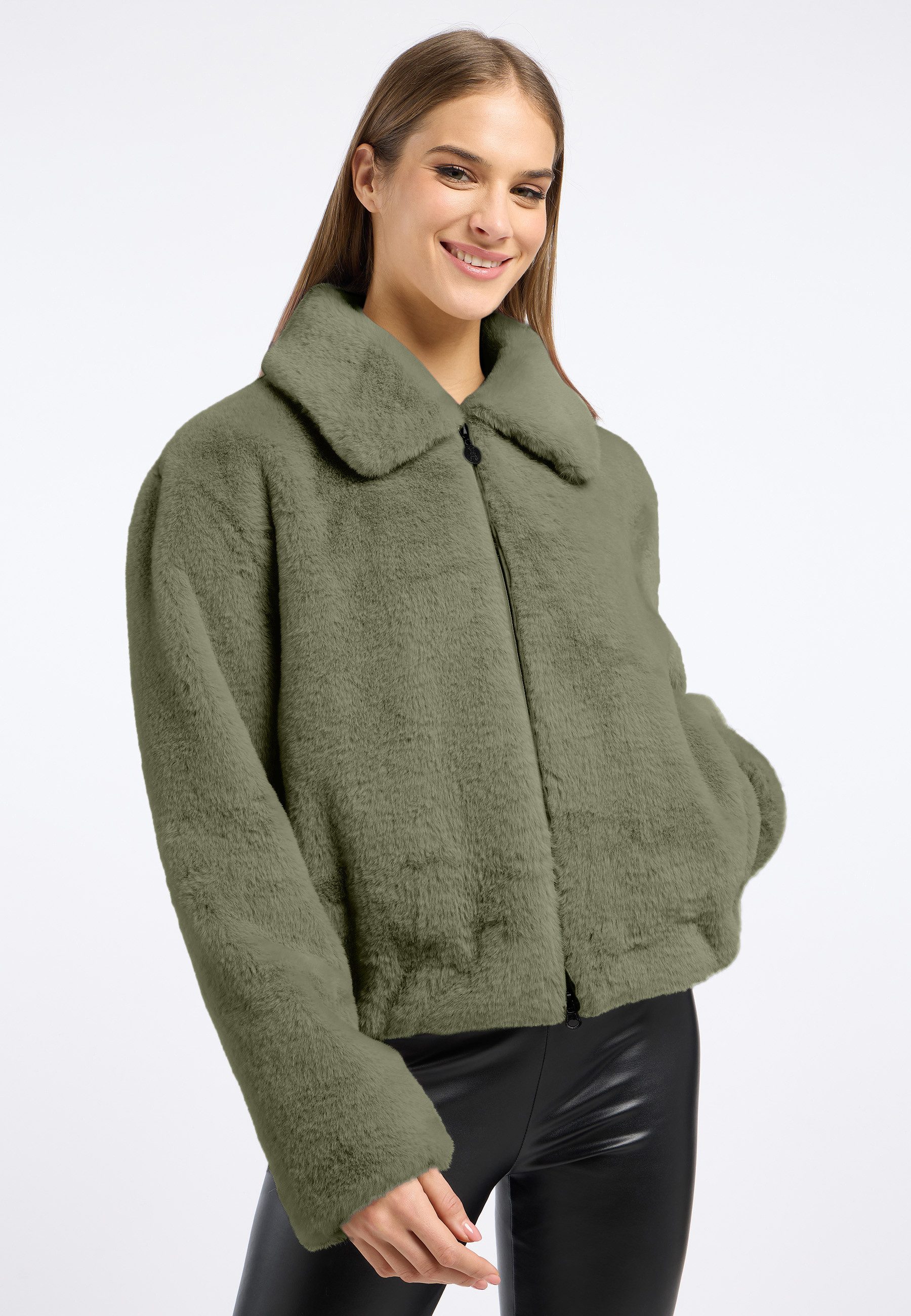 Frieda & Freddies Blouson Fake Fur Jacket / Xavy