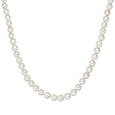 Valero Pearls Perlenkette silber, aus Sterling Silber