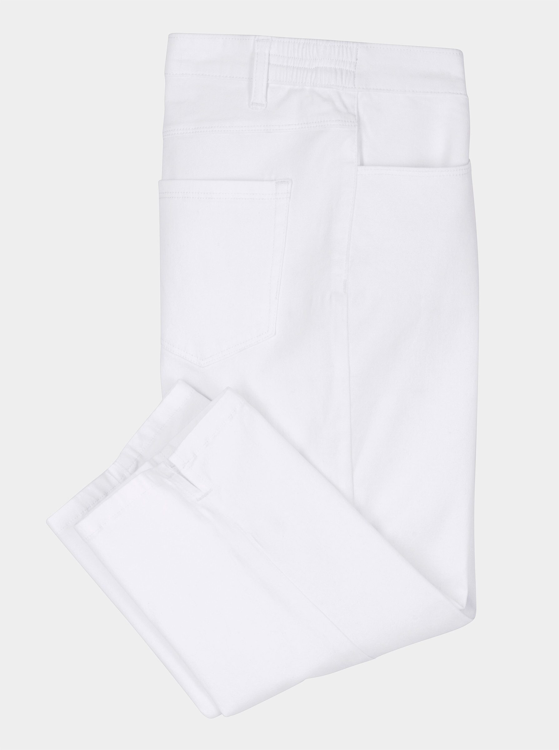 Jeansshorts Capri-Jeans leicht vertieft