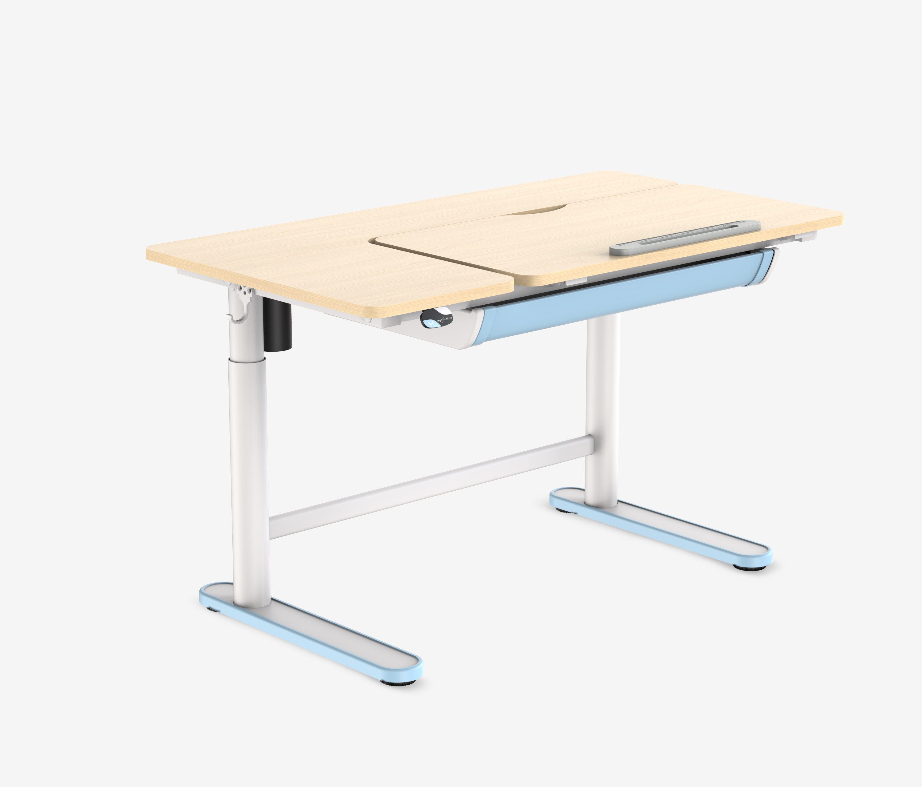 Ergolutions Schreibtisch für Kinder elektrisch höhenverstellbarer günstig online kaufen