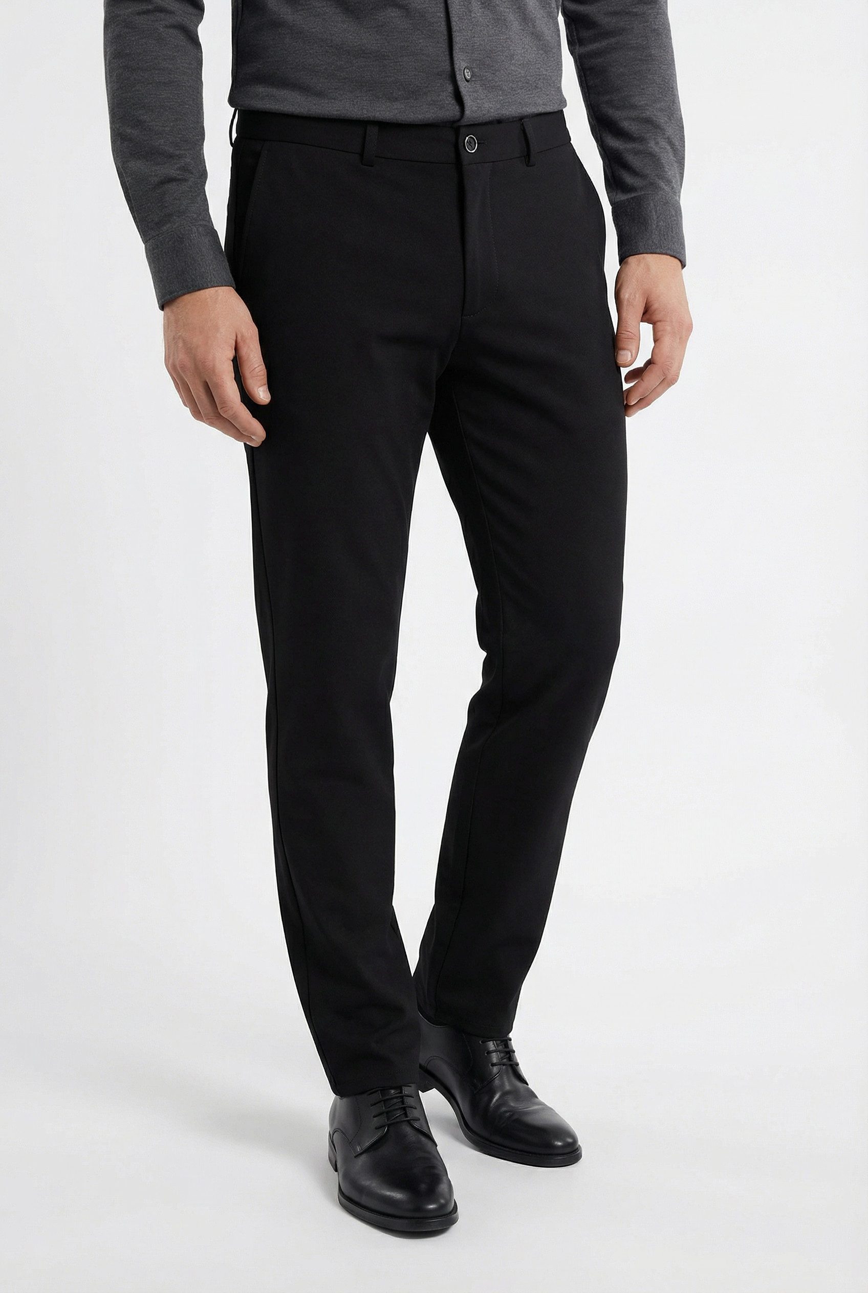 OLYMP Chinohose Jogg Jersey Toronto slim fit, flexibler Bund