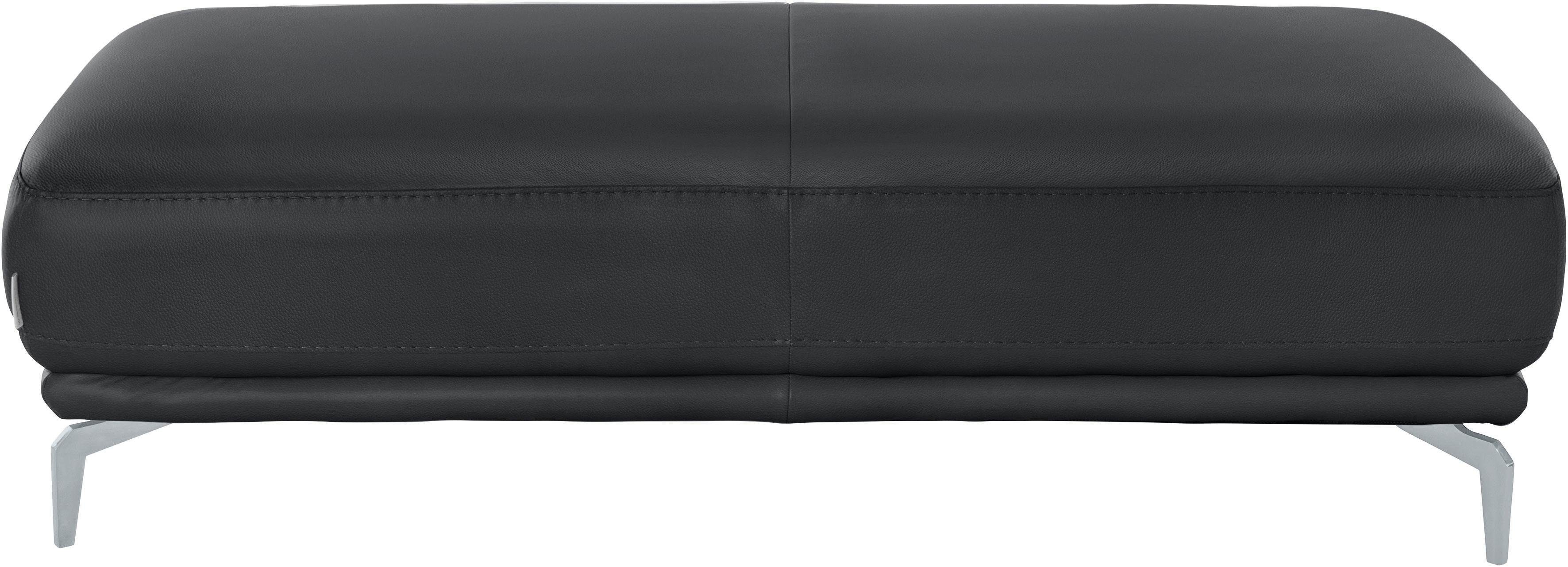 W.SCHILLIG Hocker montanaa, mit Metallfüßen in Silber matt, Breite 141 cm