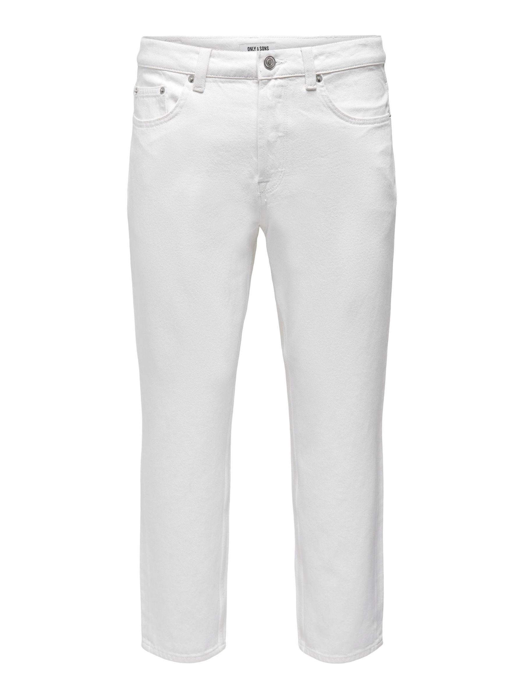 ONLY & SONS Regular-fit-Jeans Denim Jeans Relaxed Fit ONSAVI TAPE CROP ONE günstig online kaufen