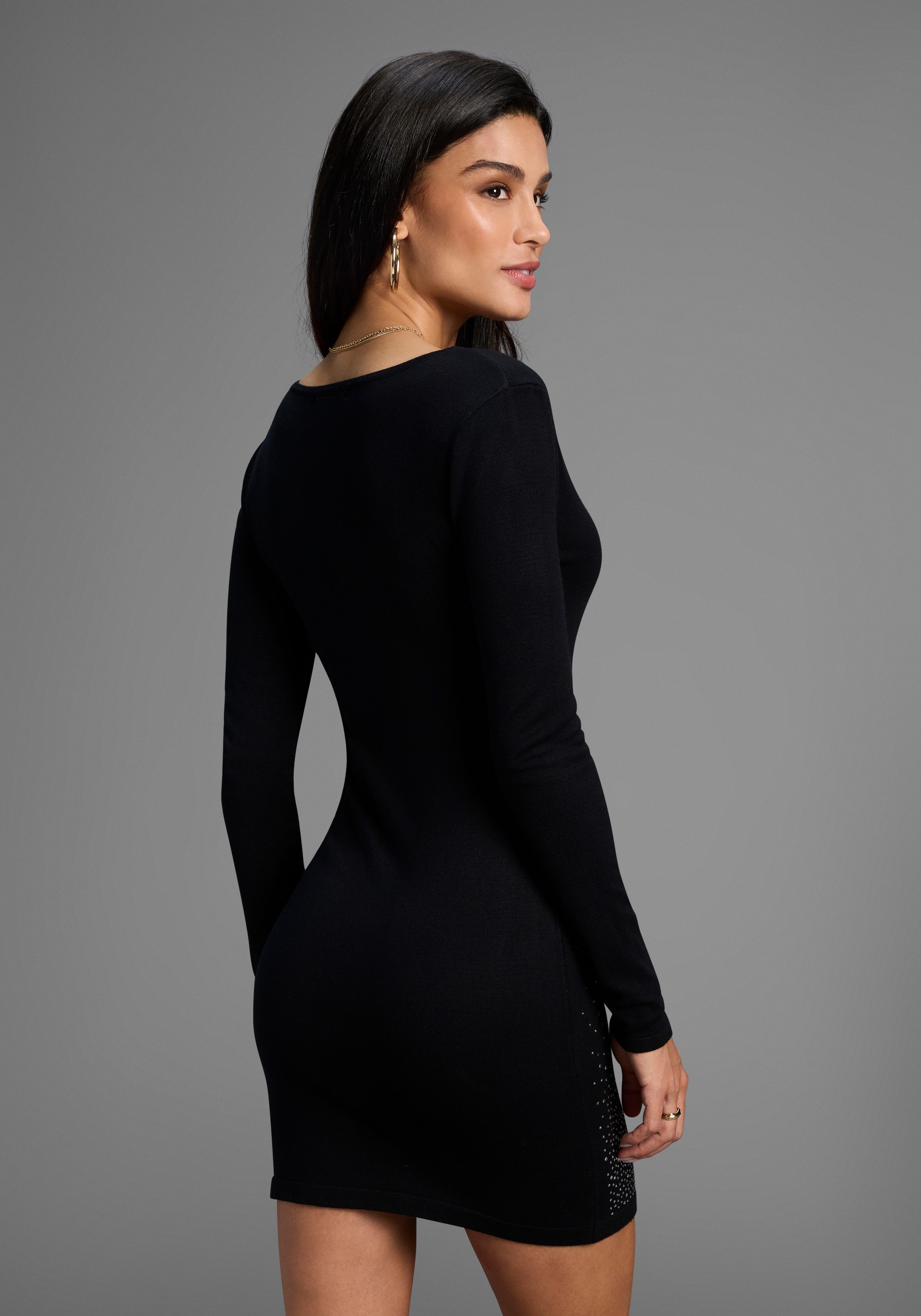 Melrose Strickkleid für elegante Anlässe, Mini-Länge, günstig online kaufen