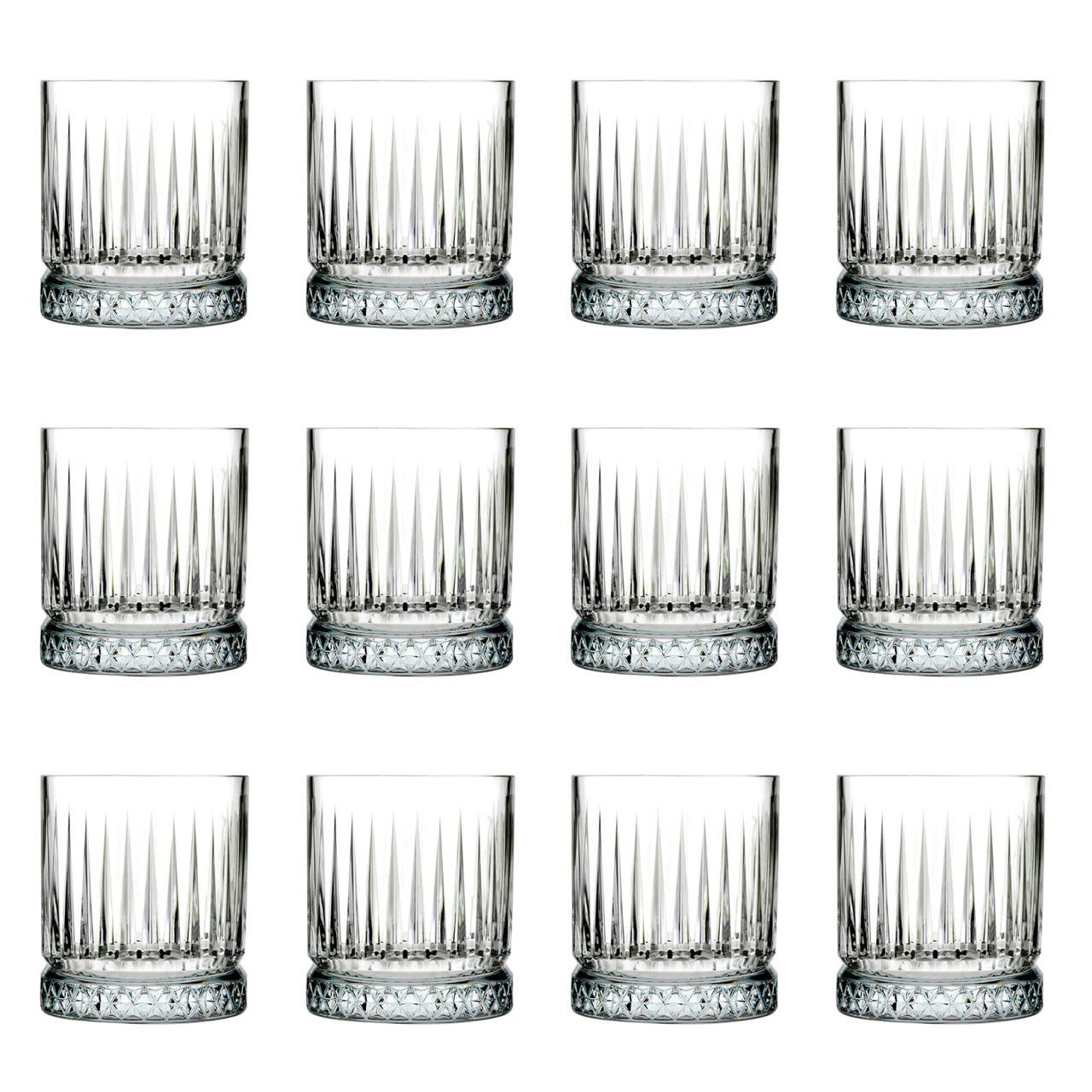 WAS Whiskyglas Cocktailgläser, Whiskygläser 12er-Set - Elysia, 210 ml