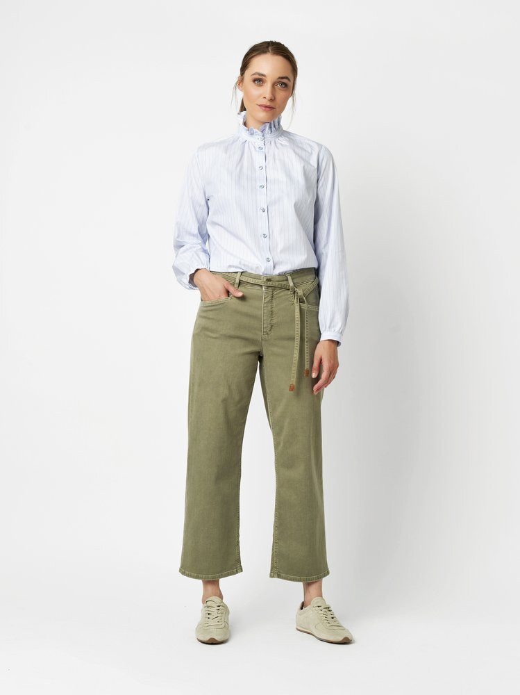 TONI Weite Jeans Liv mit Bindegürtel und Taschendetail günstig online kaufen