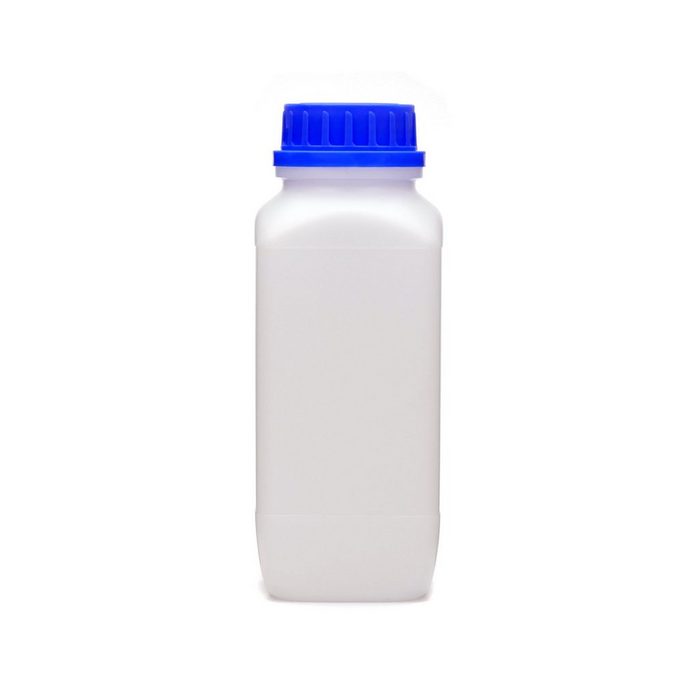 OCTOPUS Kanister 1000 ml Weithals-Flasche mit blauem Deckel naturfarben vierkant G (1000 St)