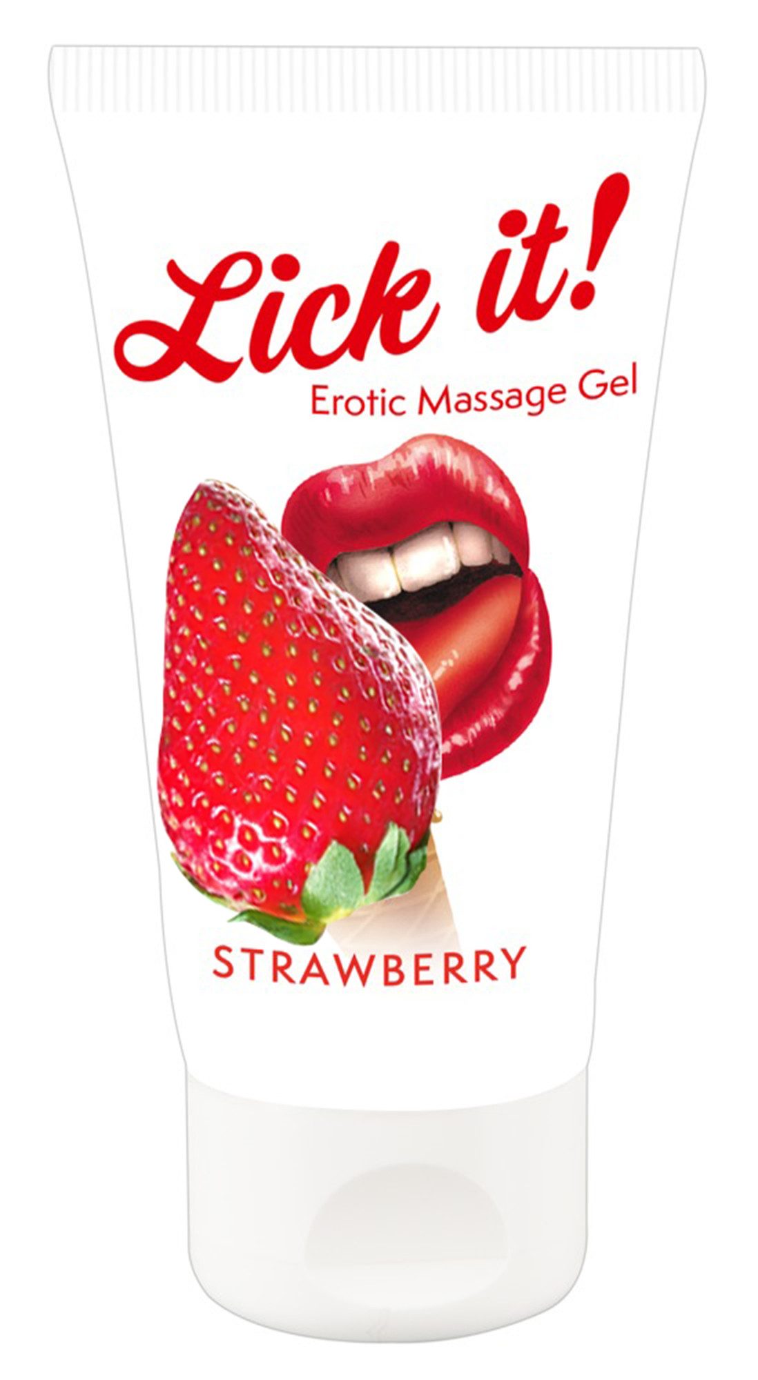 LICK IT Gleit- und Massagegel Lick it Strawberry 50 ml