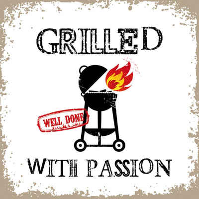 Sniff Papierserviette Grilled With Passion White 20 Stück