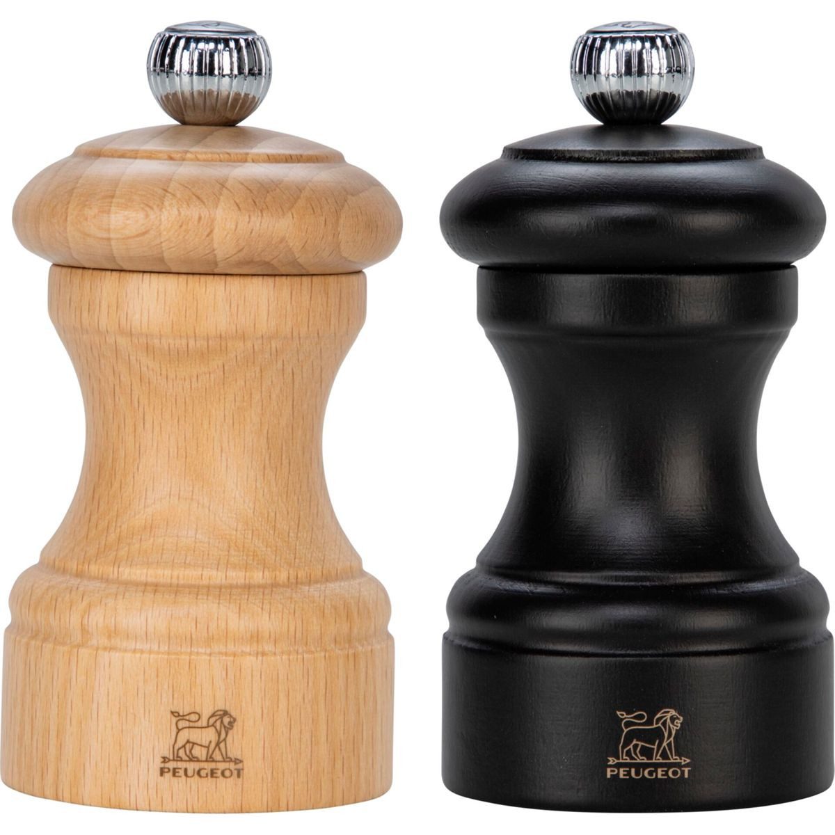 PEUGEOT Gewürzmühle Bistro Pfeffer- und Salzmühle Z 10 cm Duo