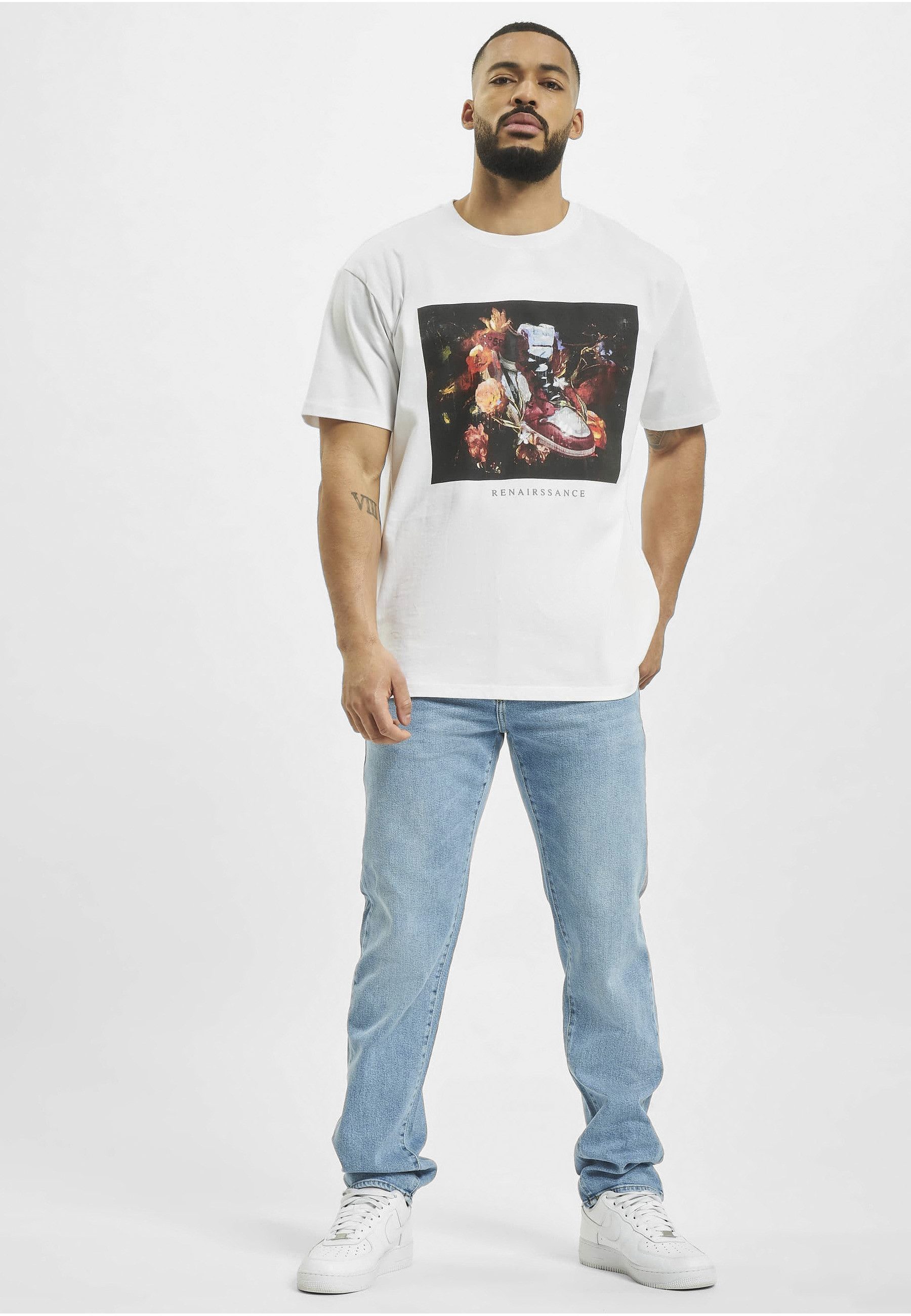 Upscale by Mister Tee T-Shirt Upscale by Mister Tee Unisex Renairssance Painting Oversize Tee (1-tlg)