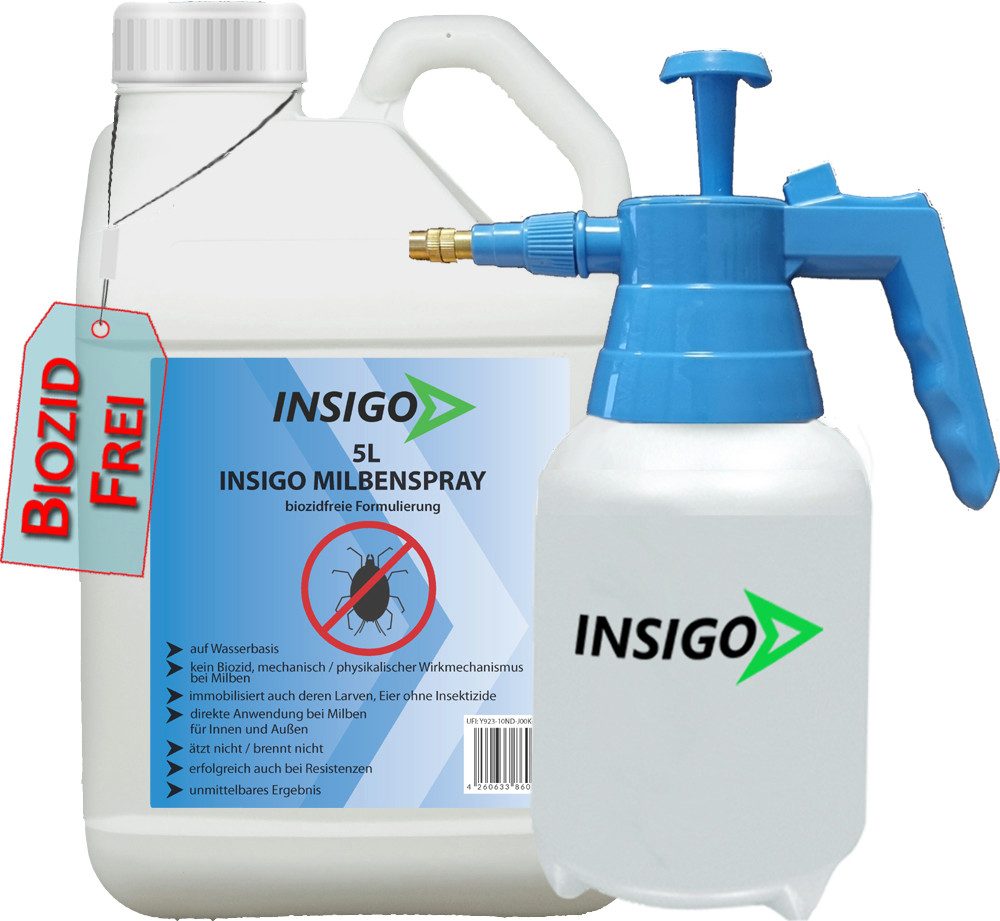 Insektenspray Anti Milben-Spray Milben-Mittel Ungezieferspray