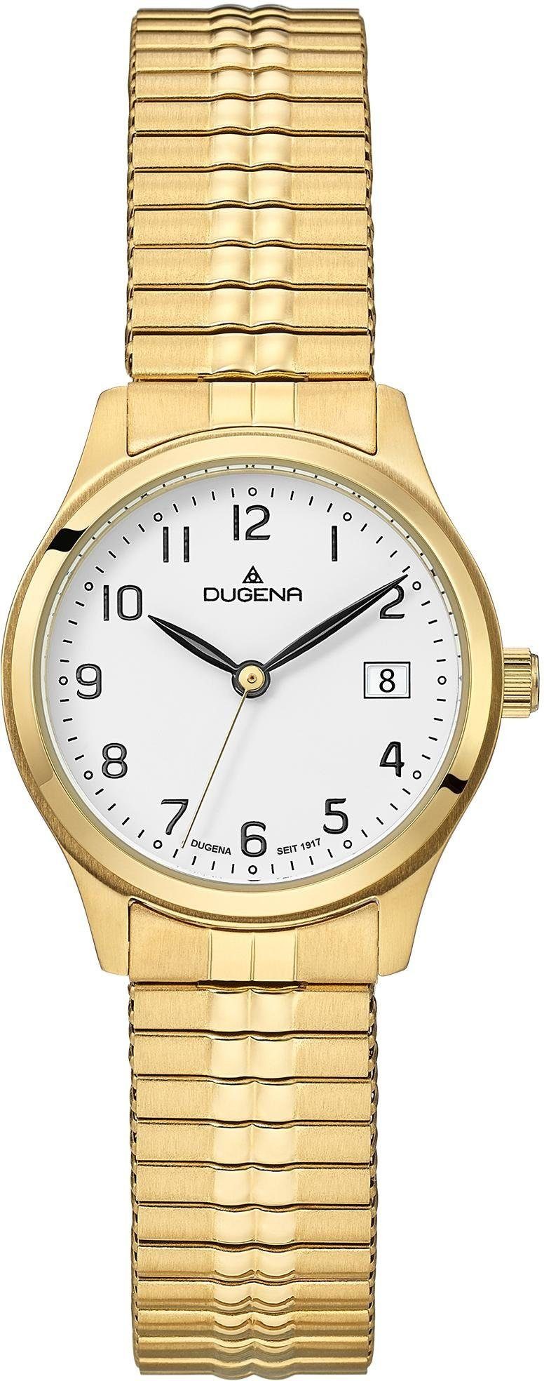 Dugena Quarzuhr Bari, 4460758-1, Armbanduhr, Damenuhr, Datum