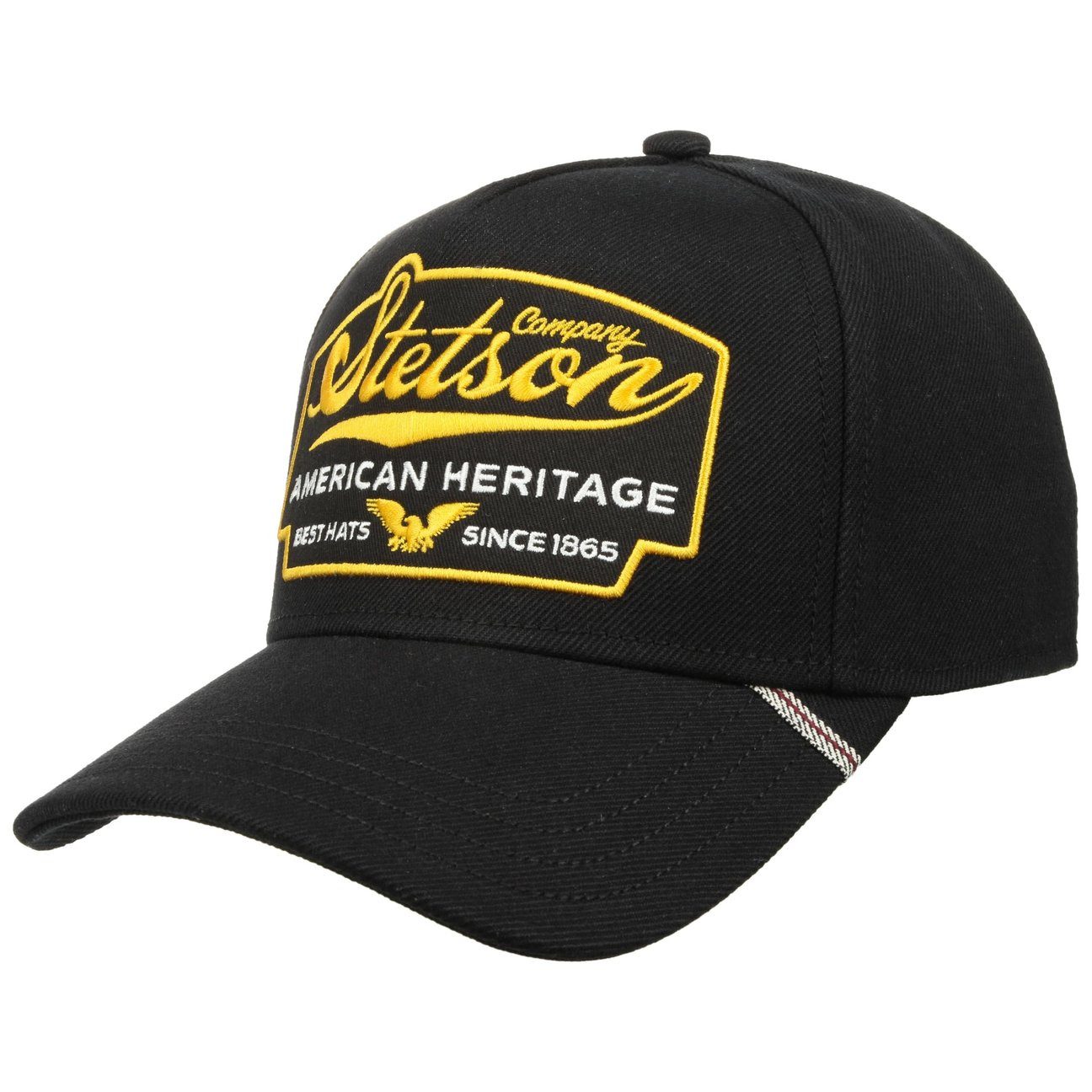 Stetson Trucker Cap (1-St) Basecap Metallschnalle