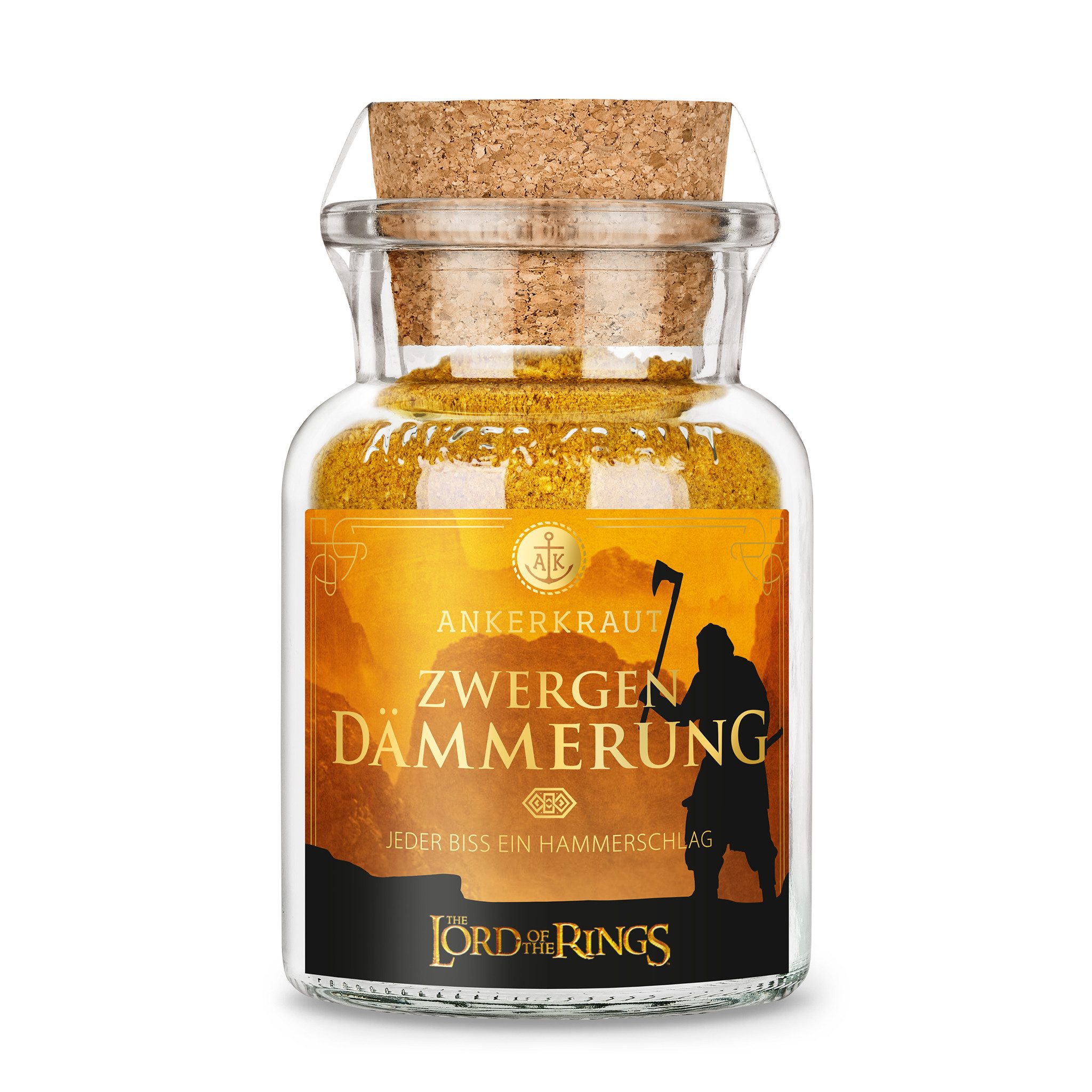 Ankerkraut Gewürz Zwergendämmerung (Der Herr der Ringe), 90g im Korkenglas, Gewürzzubereitung