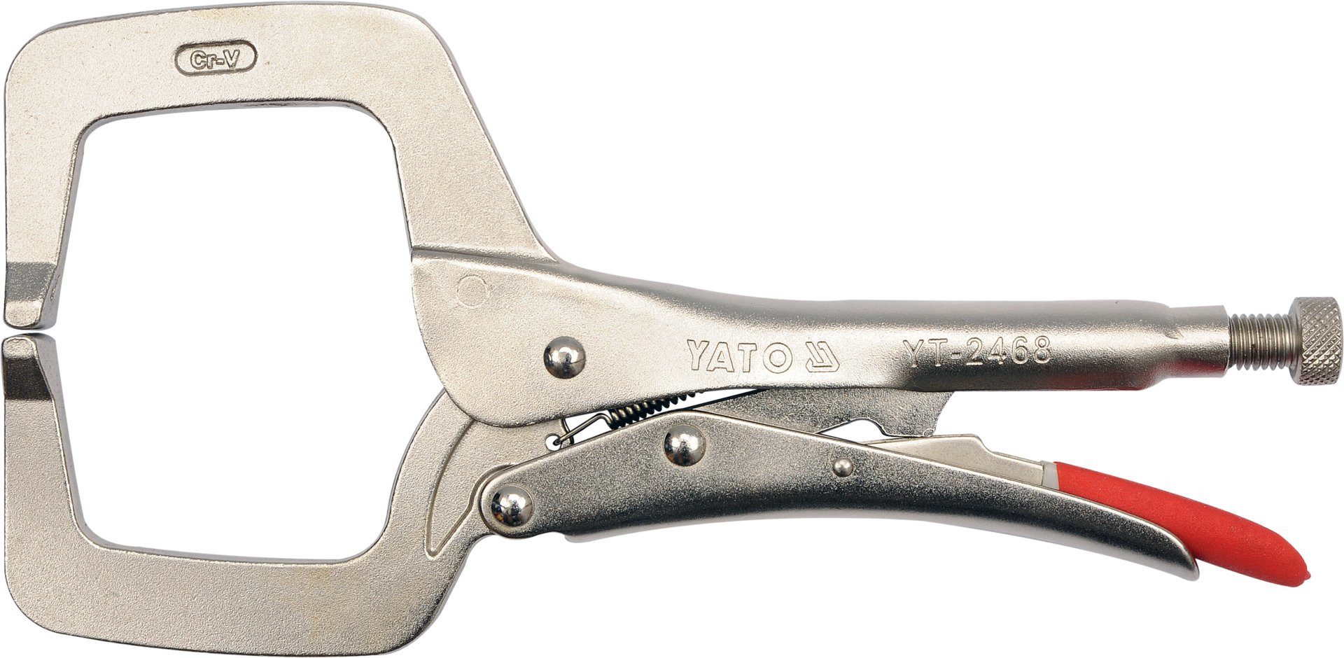Yato Schweißbrennerhalter Schweißzange C-Form 280 mm, (Schweißzange C-Form 280 mm)