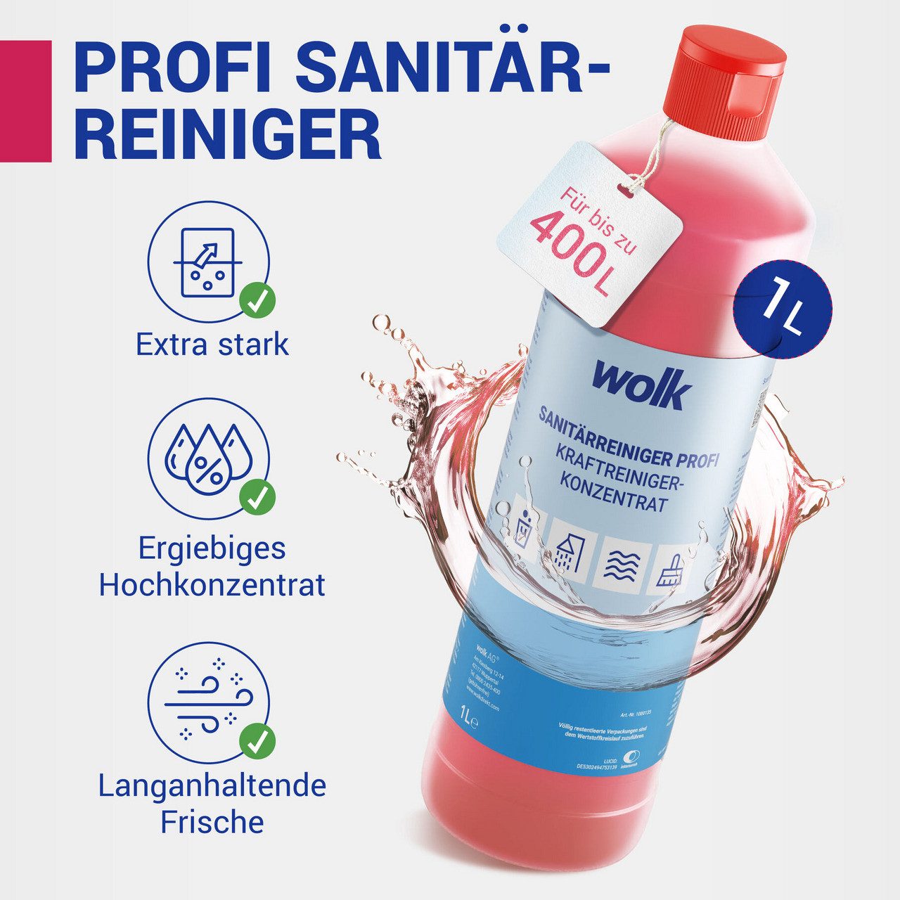 wolk Sanitärreiniger (1-St. 1 L)