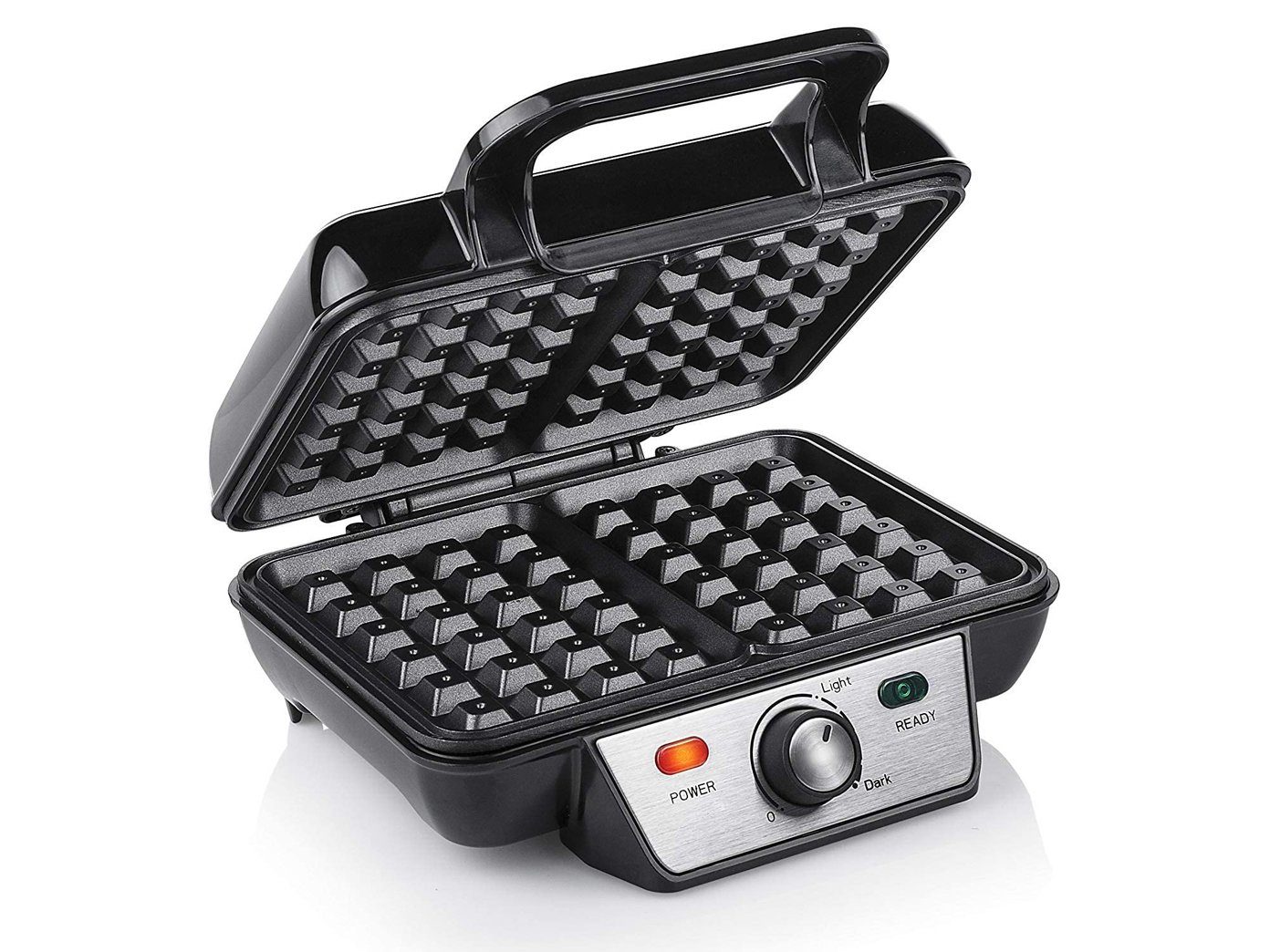 Tristar Waffeleisen, 1000 W, 2 dicke Belgische & Brüsseler Waffeln gleichzeitig Doppel Wafflemaker