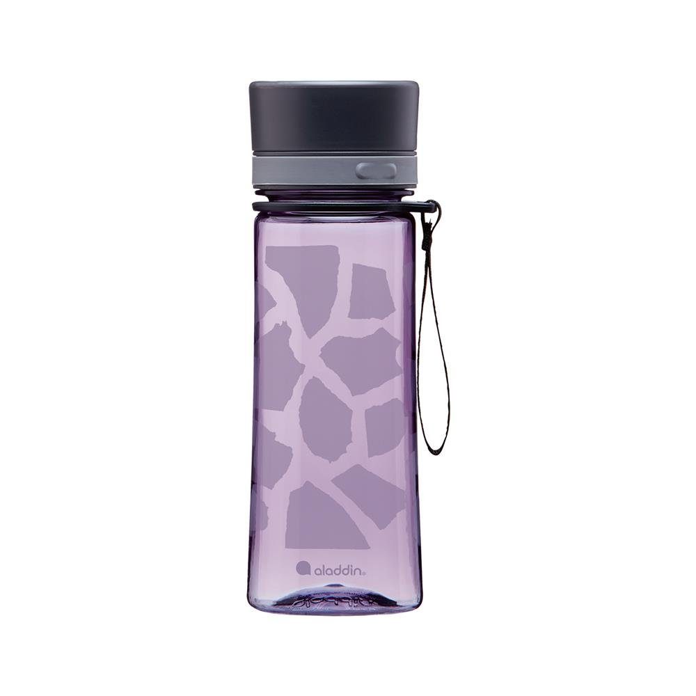 aladdin Trinkflasche Aveo, Violet Lila Print, 350 ml, BPA-frei, auslaufsicher