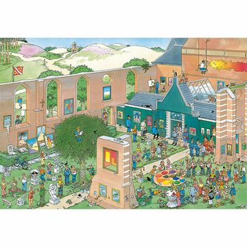 Jumbo Spiele Puzzle Jan van Haasteren - Kunstmarkt 2000 Teile, 2000 Puzzleteile