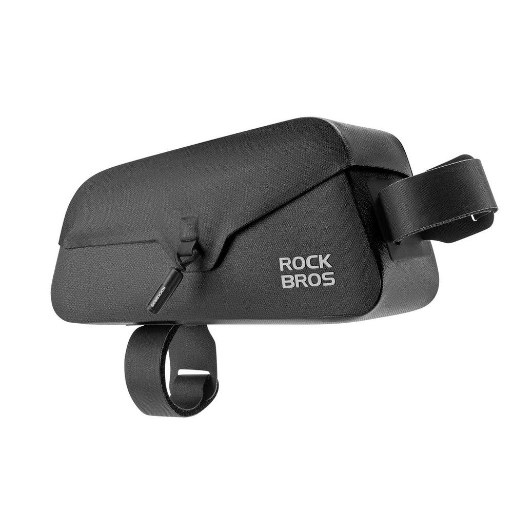 ROCKBROS Rahmentasche Oberrohrtasche Fahrradtasche Rennradtasche (Spar-Set, 1-tlg., 22 x 9, 5 x 6 cm leicht), wasserdicht, Magnetverschluss, 0,9 l, aerodynamisch
