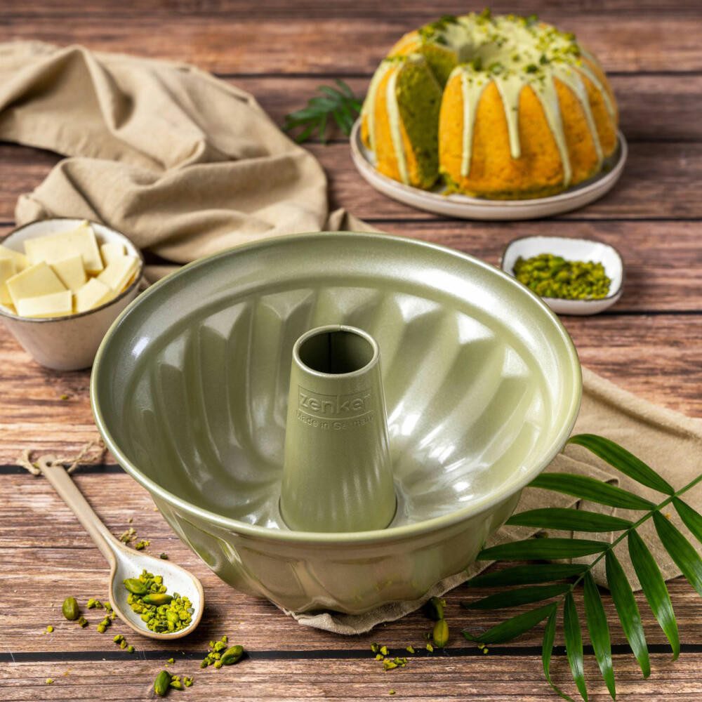 Zenker Gugelhupfform Green Vision 25 cm, Made in Germany