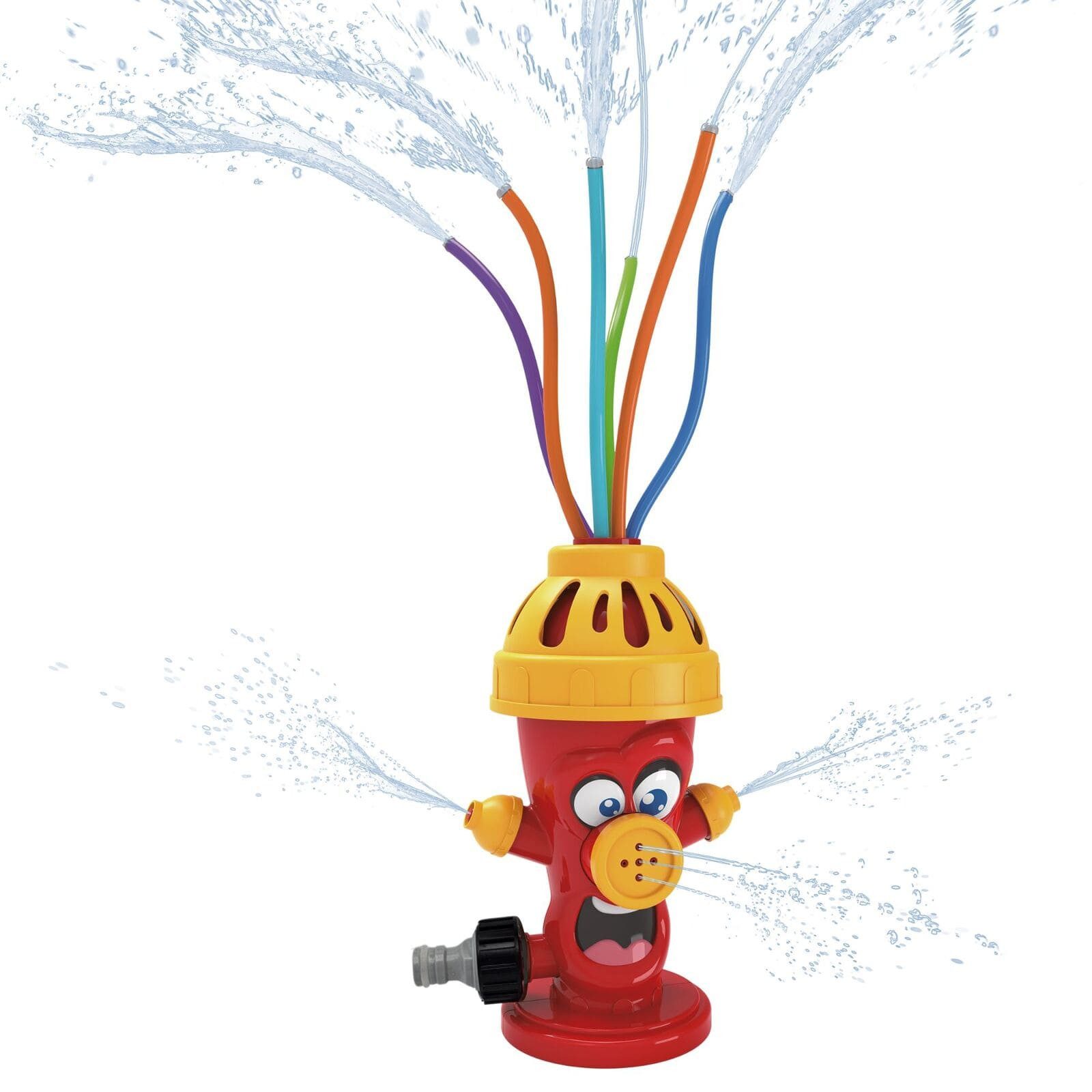 alldoro Spiel-Wassersprenkler 60215, witziger Hydrant, Outdoorspielzeug für spritzige Abkühlung im Sommer