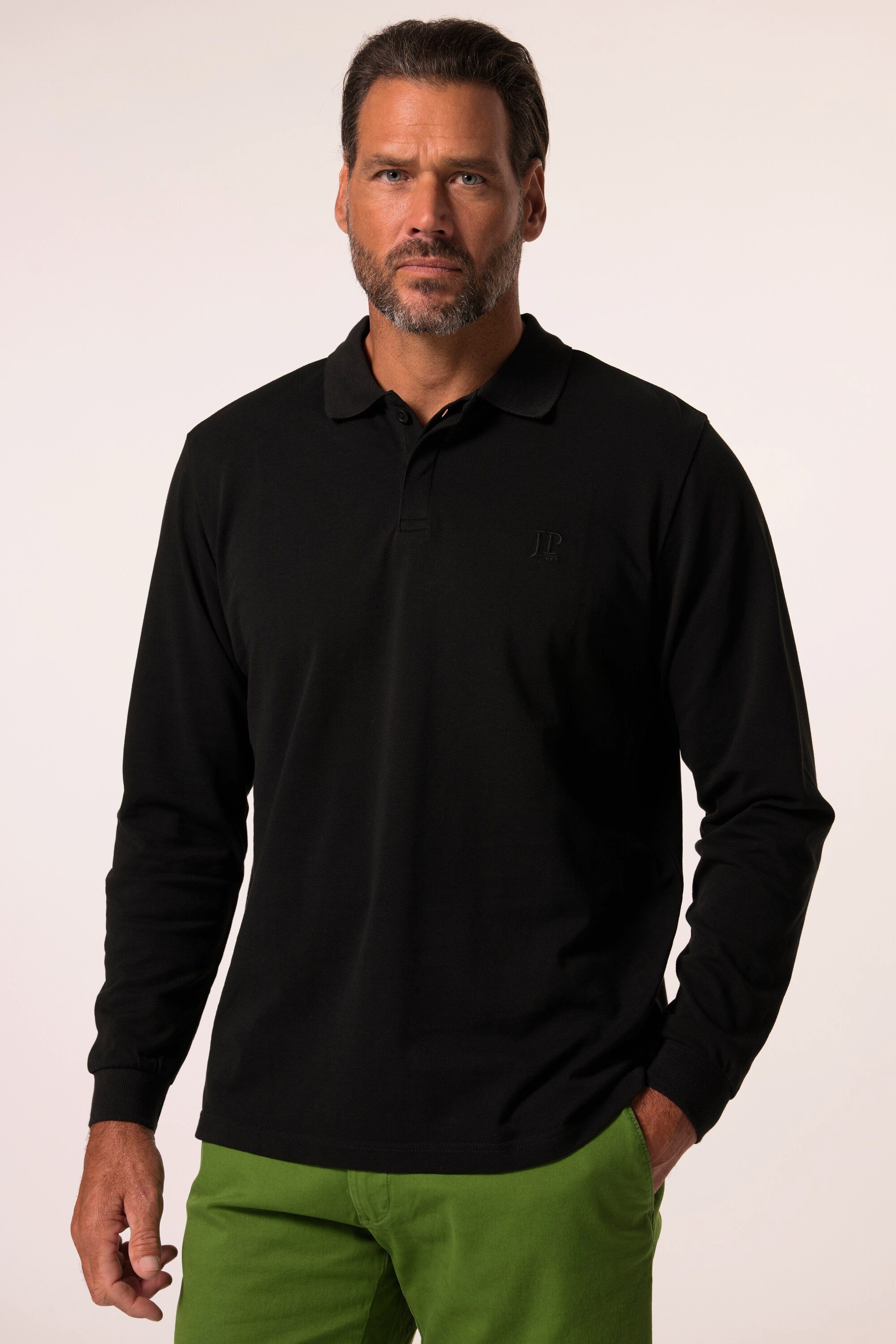 JP1880 Poloshirt JP 1880 Langarm-Poloshirt Piqué bis 8 XL günstig online kaufen