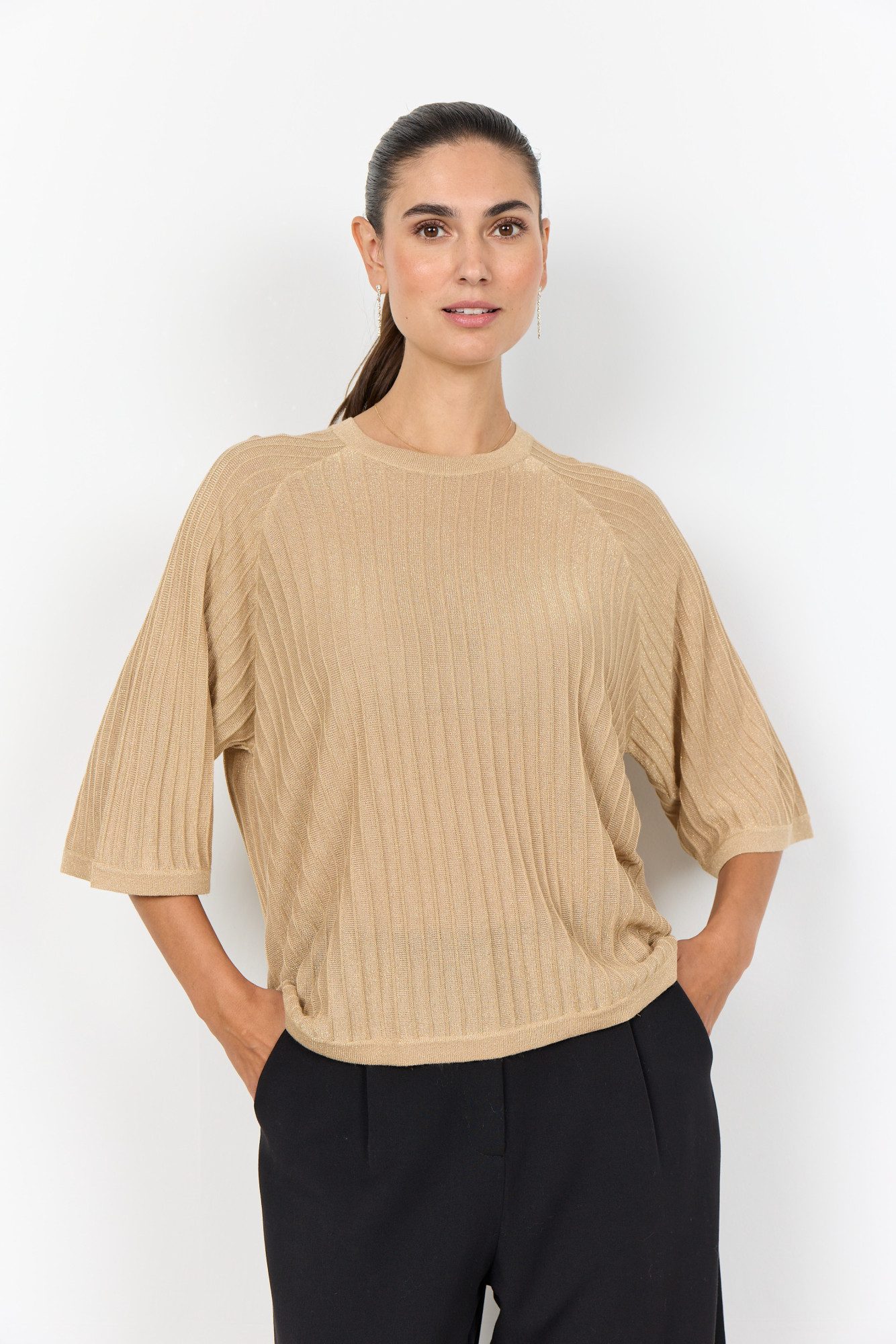 soyaconcept Strickpullover SC-VIOLETTA 4 - modisches Strickshirt für Damen