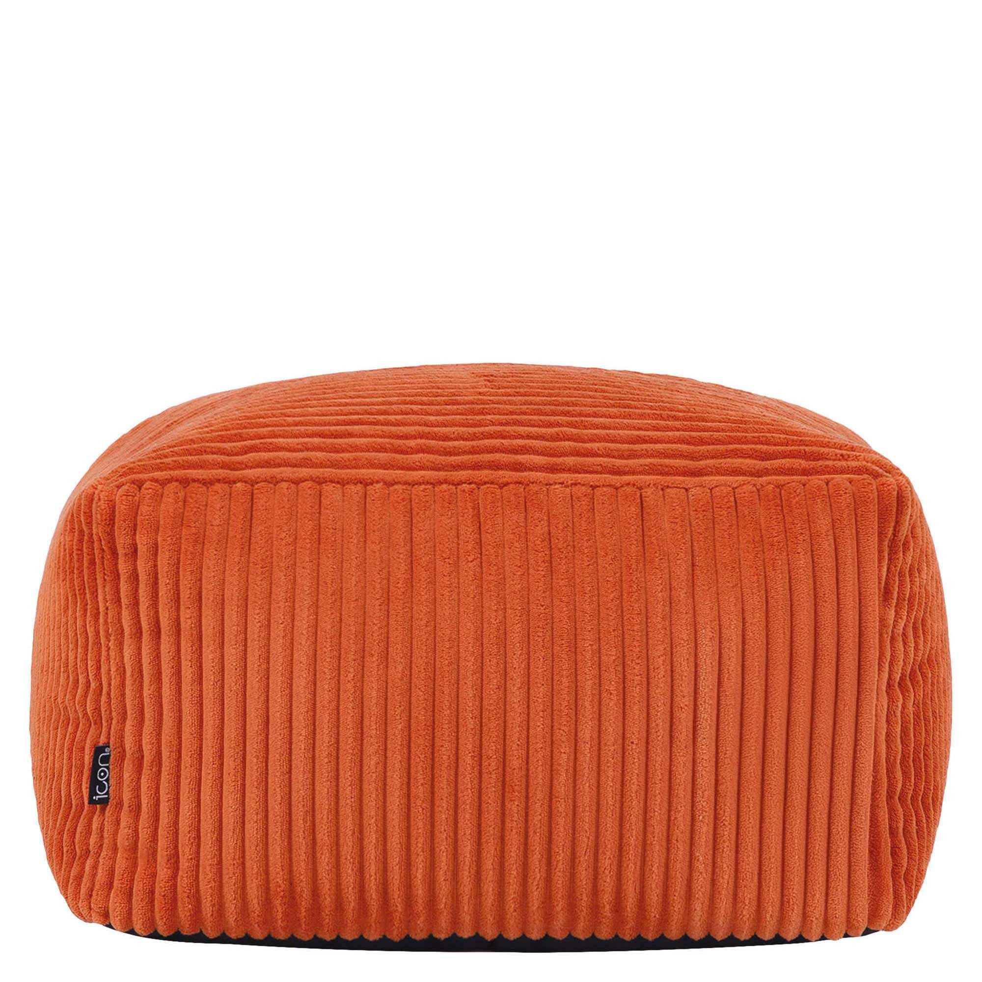 icon Pouf aus Cord „Amara“, mit Füllung