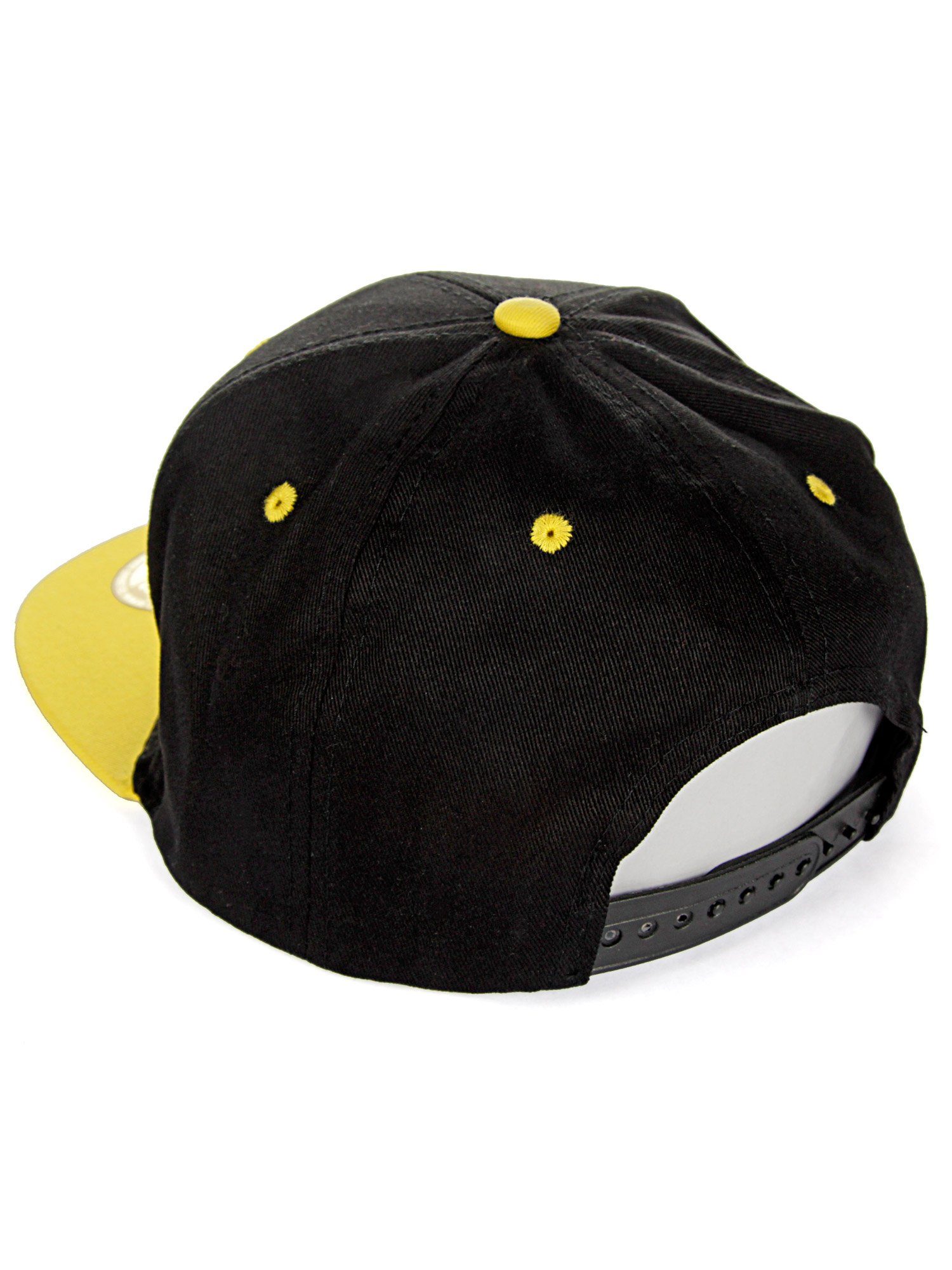 Schirm schwarz-gelb mit kontrastfarbigem Lancaster RedBridge Baseball Cap