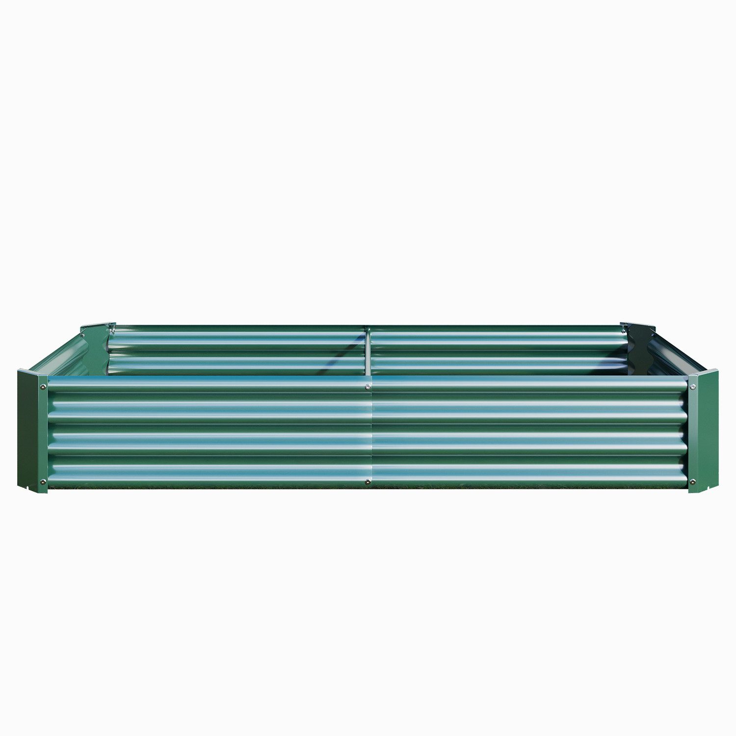 HOMERECOMMEND Hochbeet Quadratische Metall-Anbaukasten, Gartenbett (1 St), geeignet für den Anbau von Gemüse, Obst, Kräuter usw.