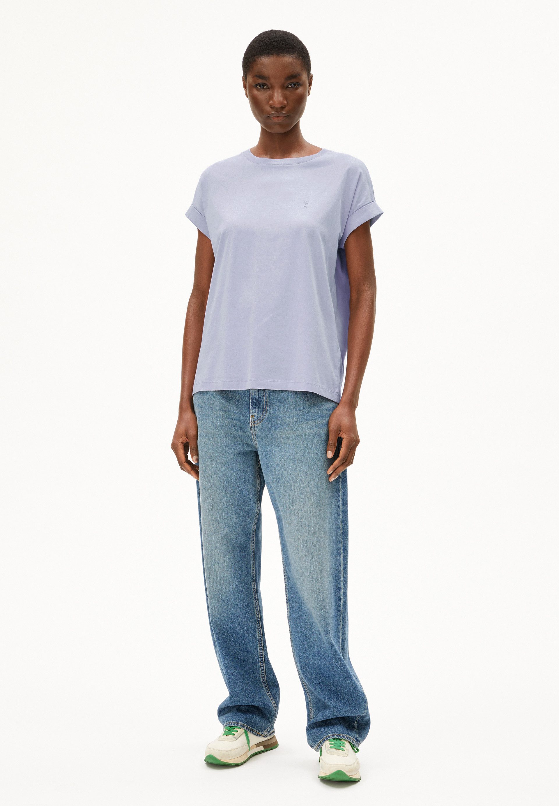 Armedangels T-Shirt IDAARA T-Shirt aus Bio-Baumwolle Loose Fit günstig online kaufen